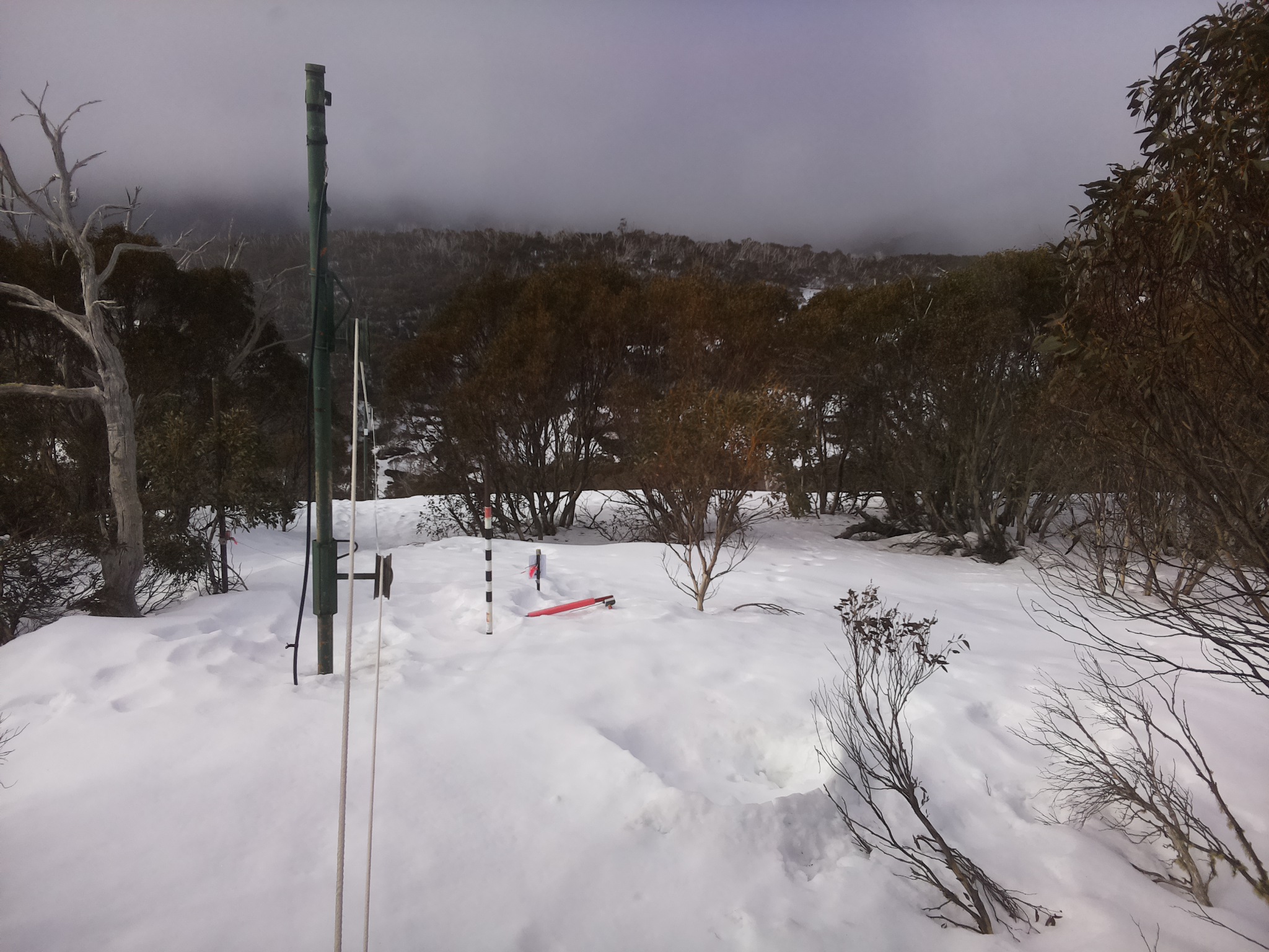 Bogong Web Cam 9:10am Sunday 24th of August 2025