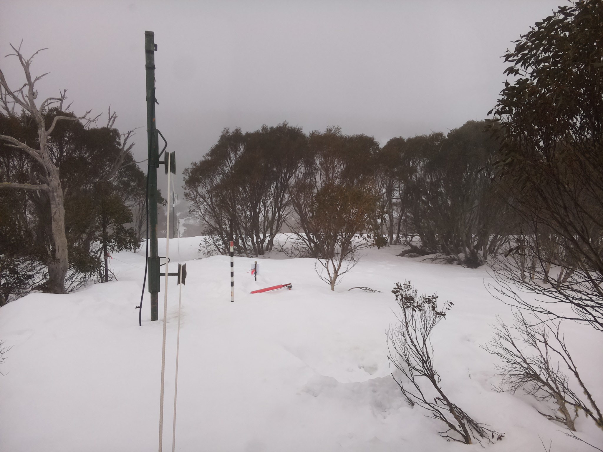 Bogong Web Cam 10:10am Sunday 24th of August 2025