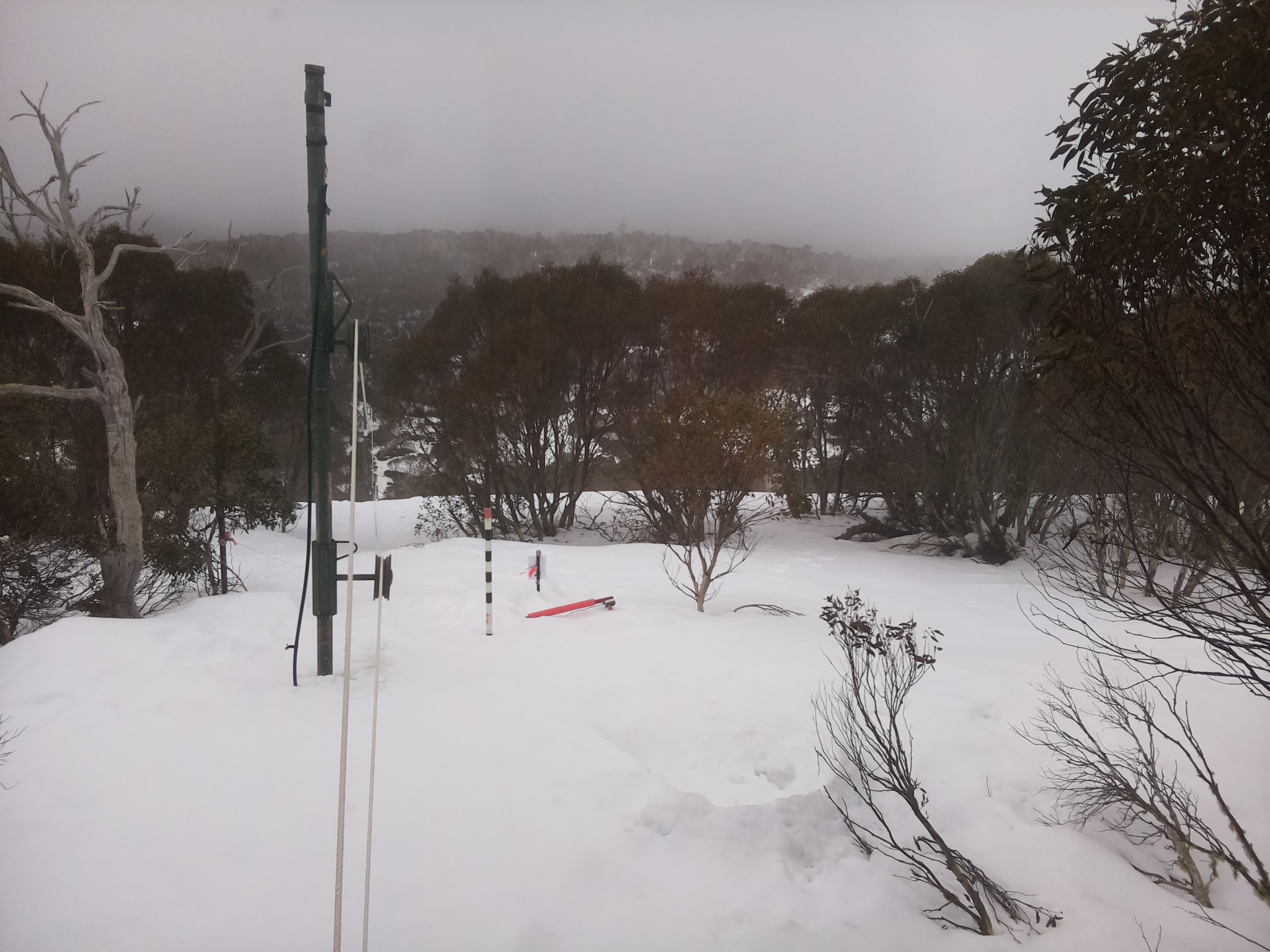 Bogong Web Cam 10:20am Sunday 24th of August 2025