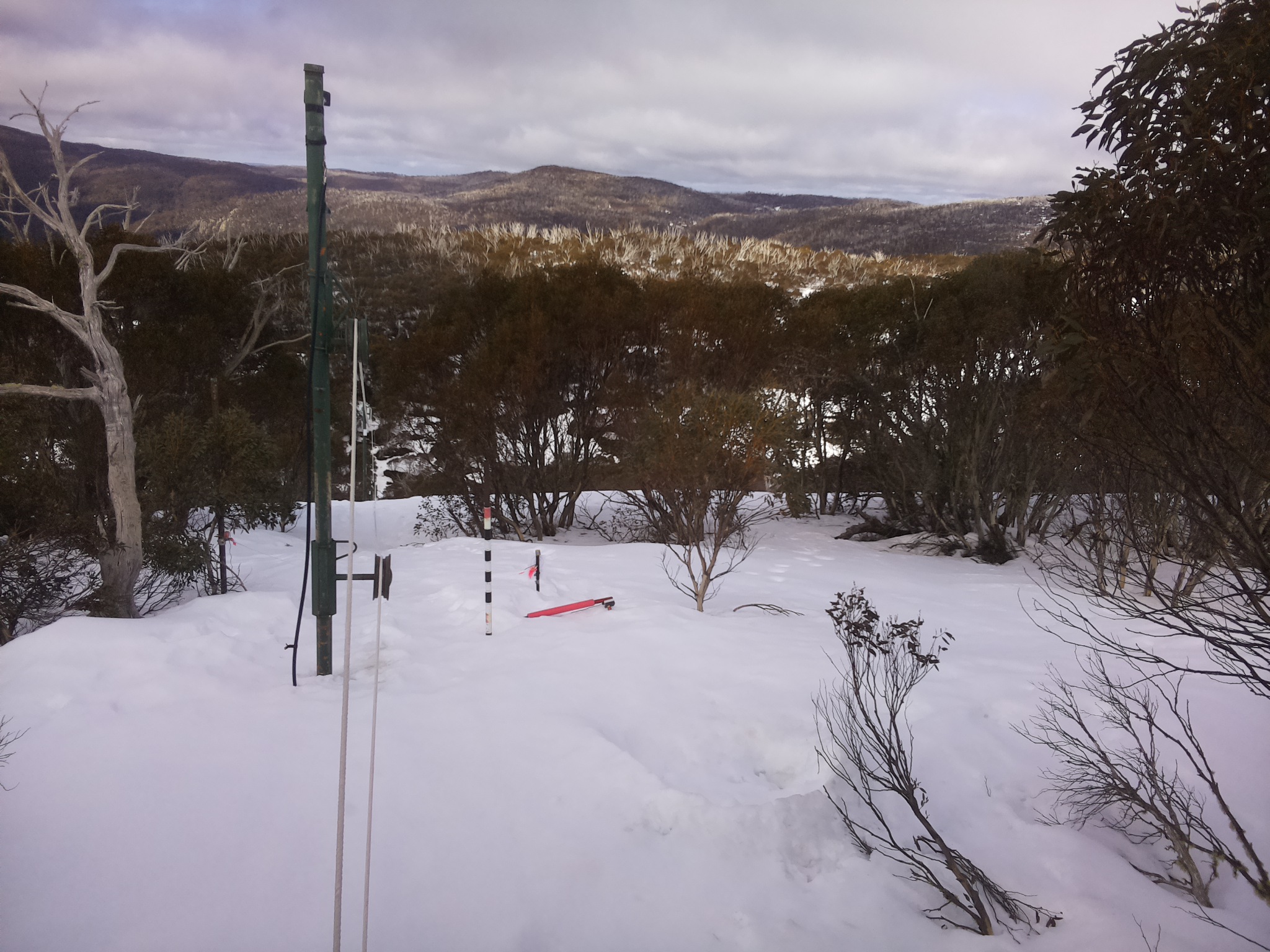 Bogong Web Cam 12:10pm Sunday 24th of August 2025
