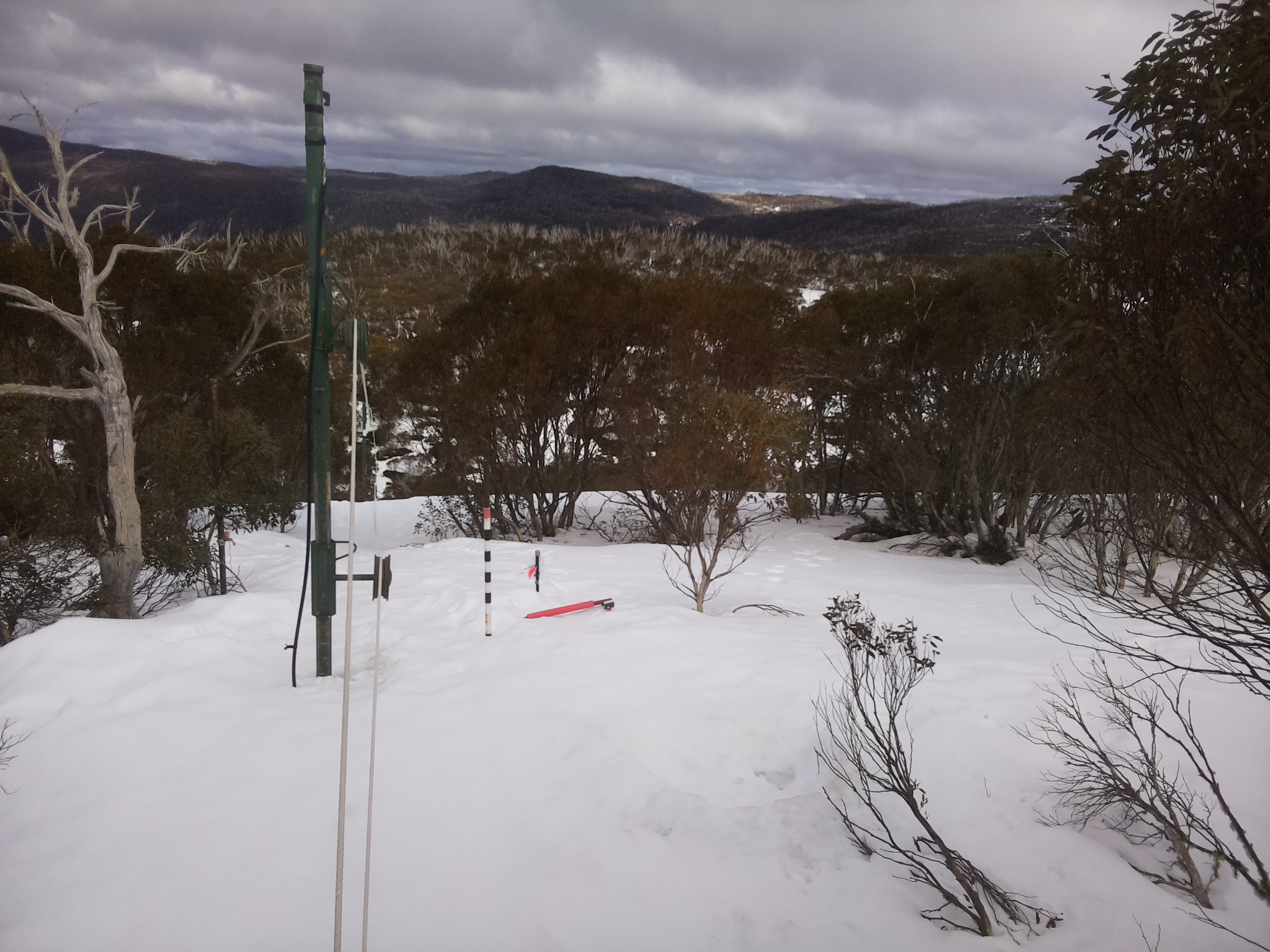 Bogong Web Cam 2:00pm Sunday 24th of August 2025