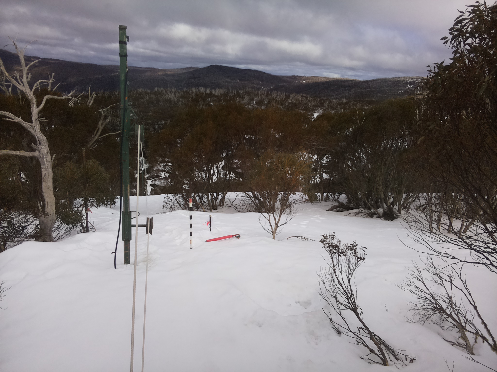 Bogong Web Cam 2:10pm Sunday 24th of August 2025