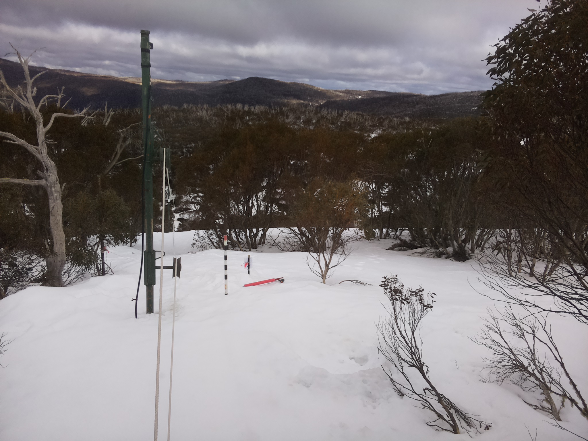 Bogong Web Cam 2:20pm Sunday 24th of August 2025