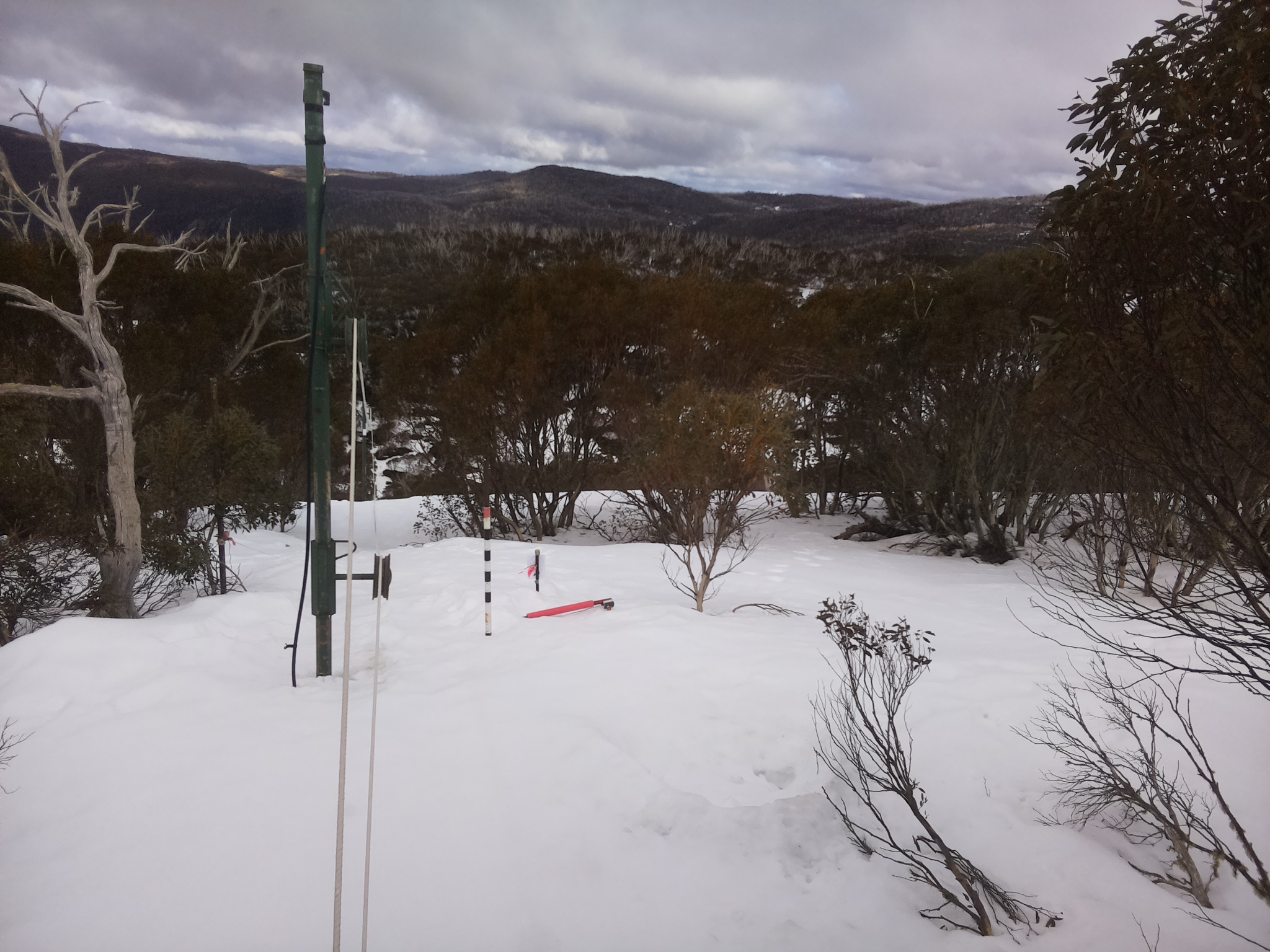 Bogong Web Cam 3:10pm Sunday 24th of August 2025