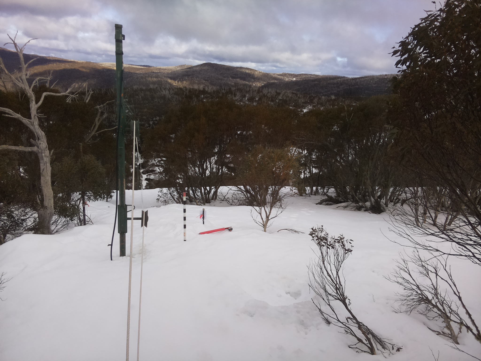 Bogong Web Cam 3:20pm Sunday 24th of August 2025