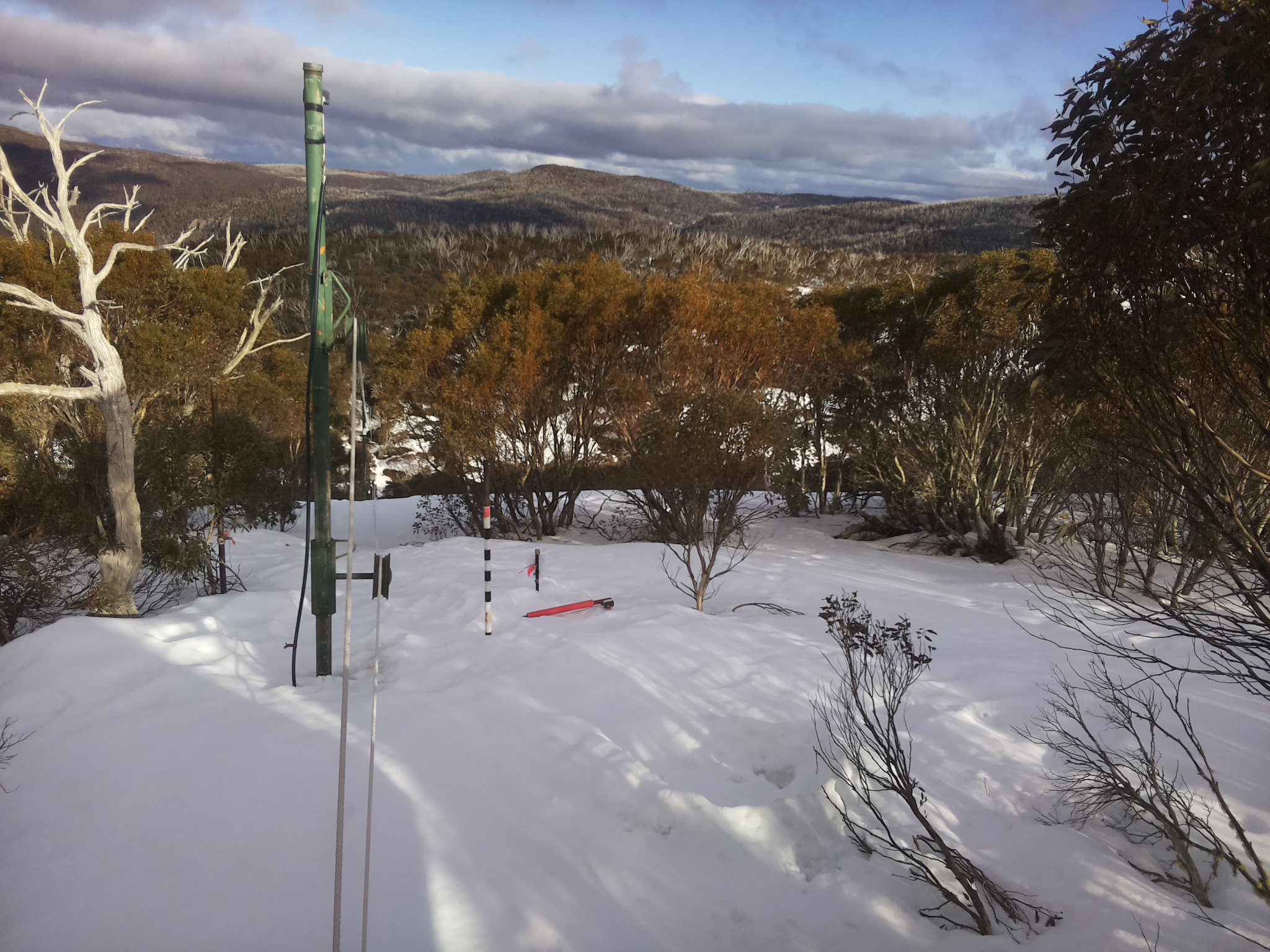 Bogong Web Cam 4:00pm Sunday 24th of August 2025