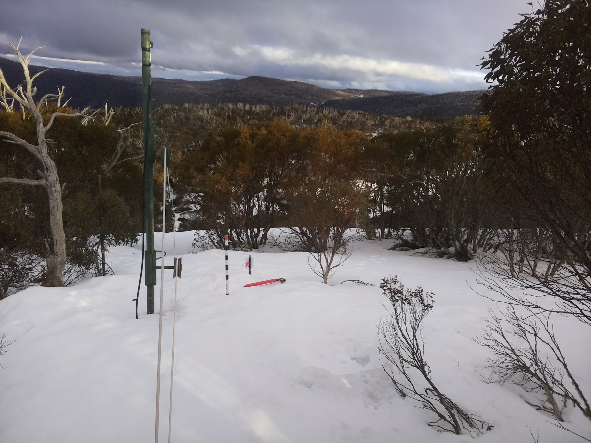 Bogong Web Cam 4:50pm Sunday 24th of August 2025