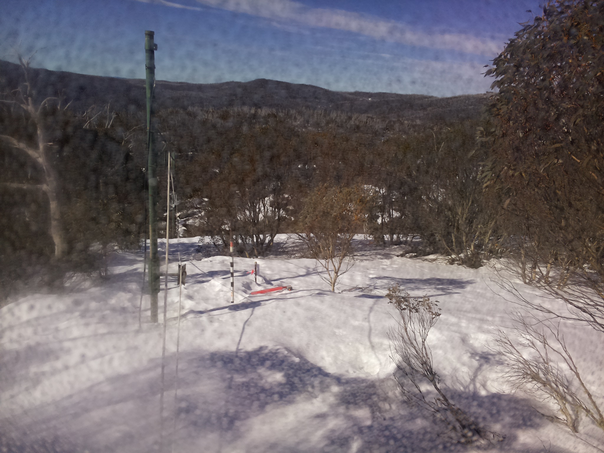 Bogong Web Cam 10:10am Monday 25th of August 2025