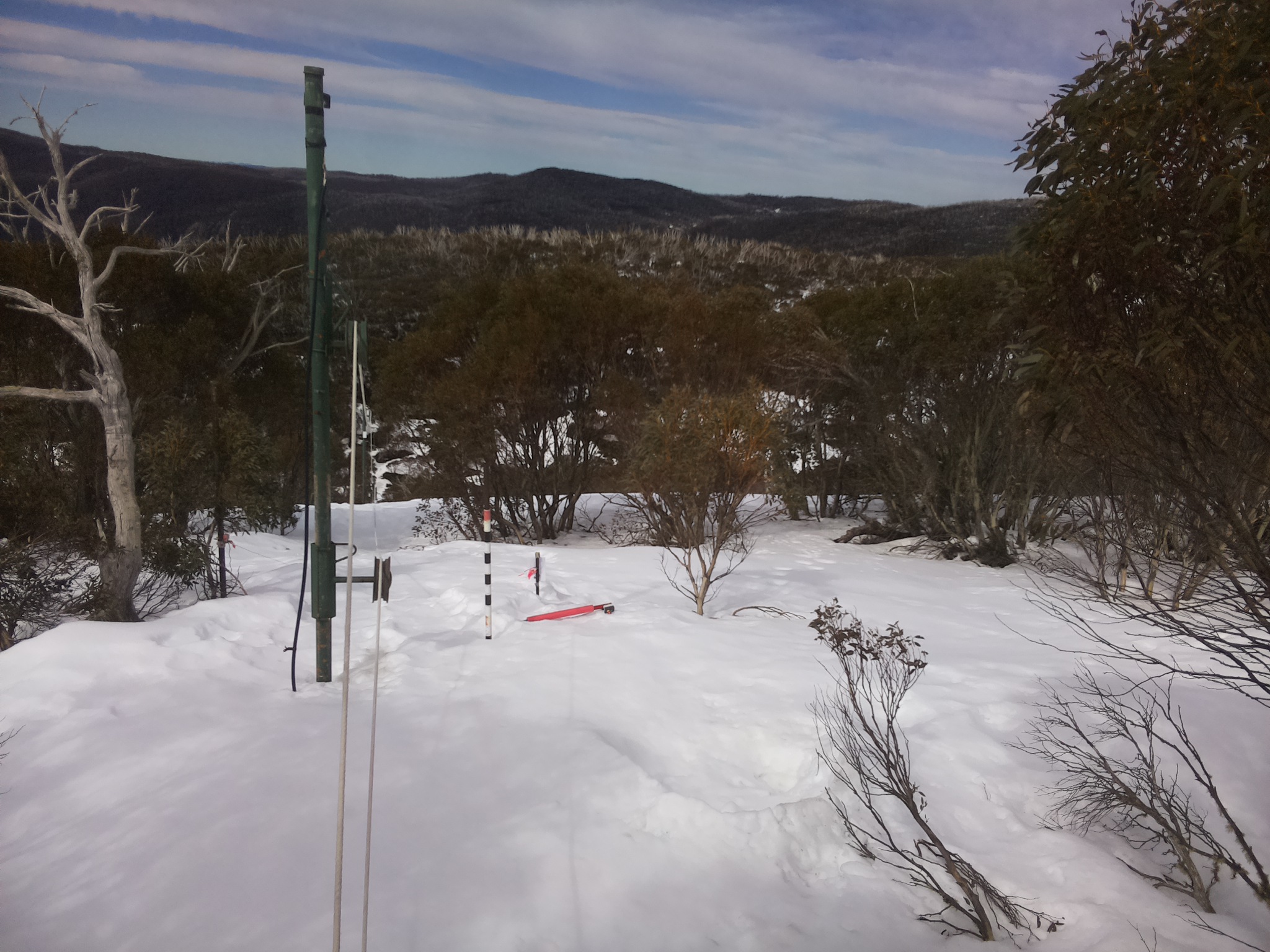 Bogong Web Cam 11:50am Monday 25th of August 2025