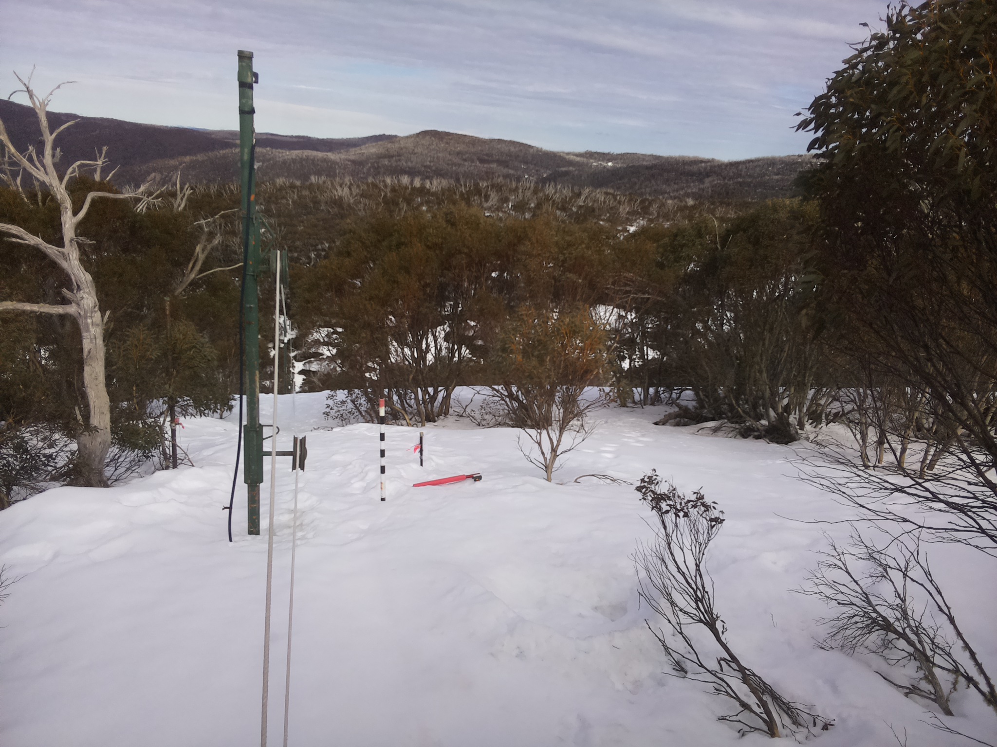 Bogong Web Cam 2:30pm Monday 25th of August 2025