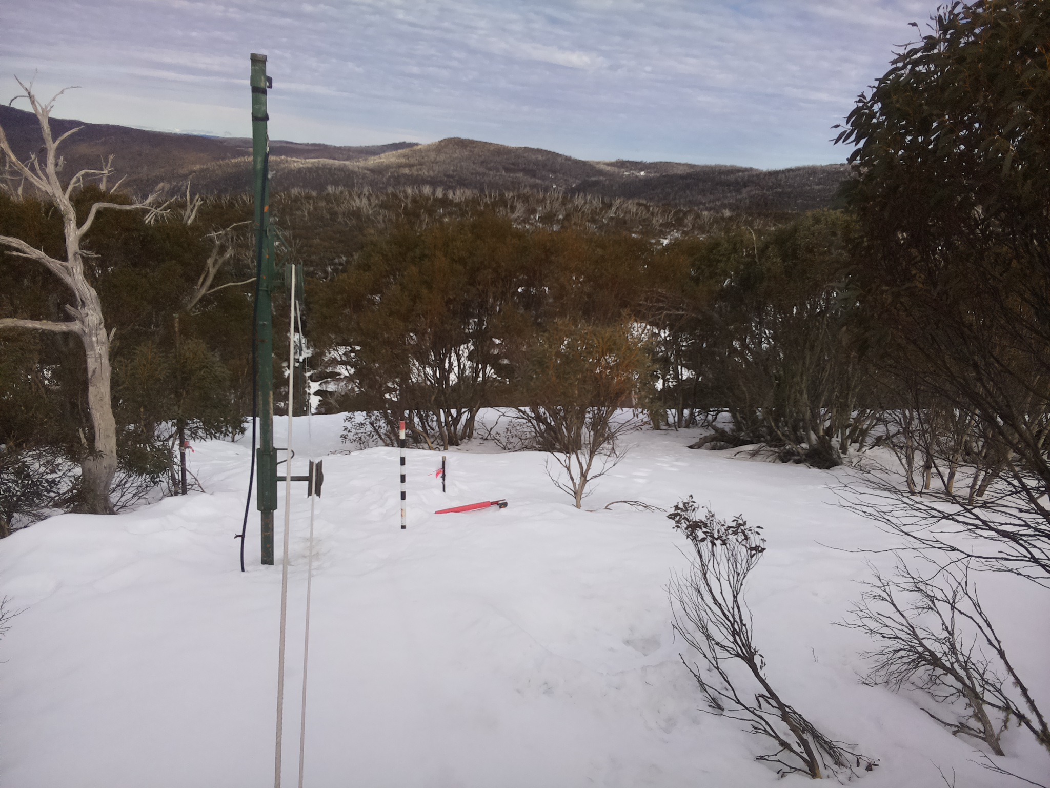 Bogong Web Cam 3:00pm Monday 25th of August 2025