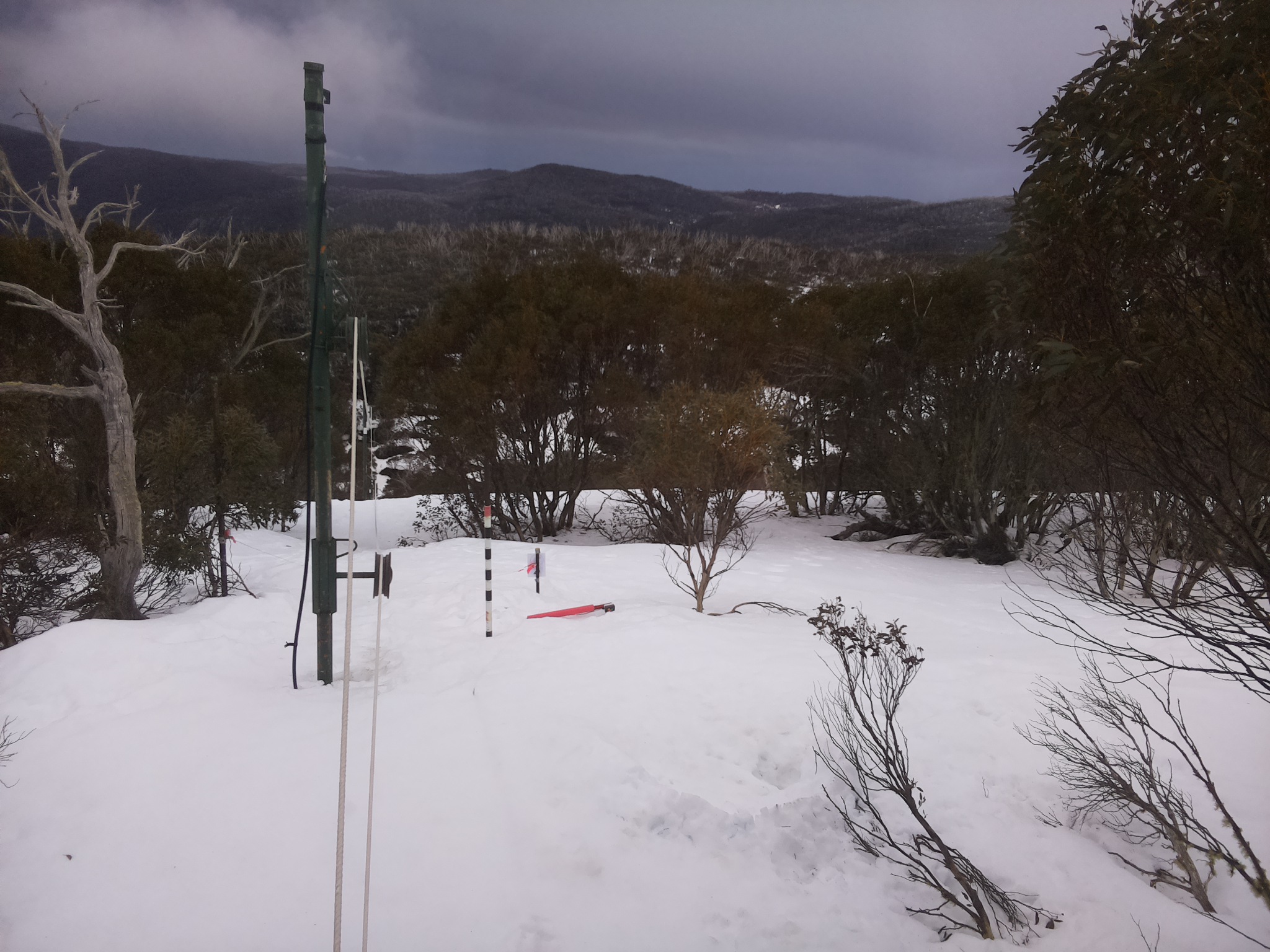 Bogong Web Cam 8:30am Tuesday 26th of August 2025