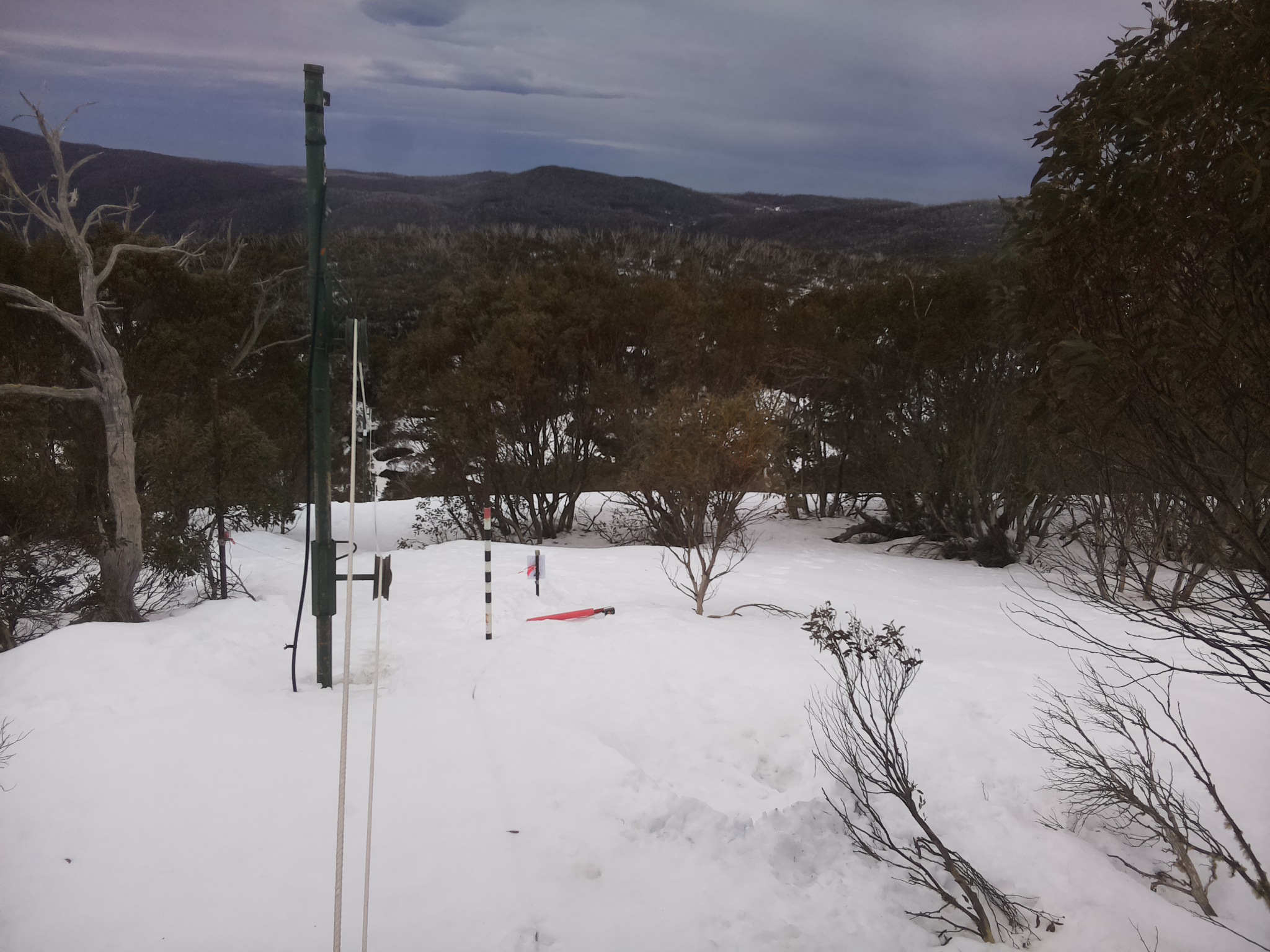 Bogong Web Cam 10:50am Tuesday 26th of August 2025