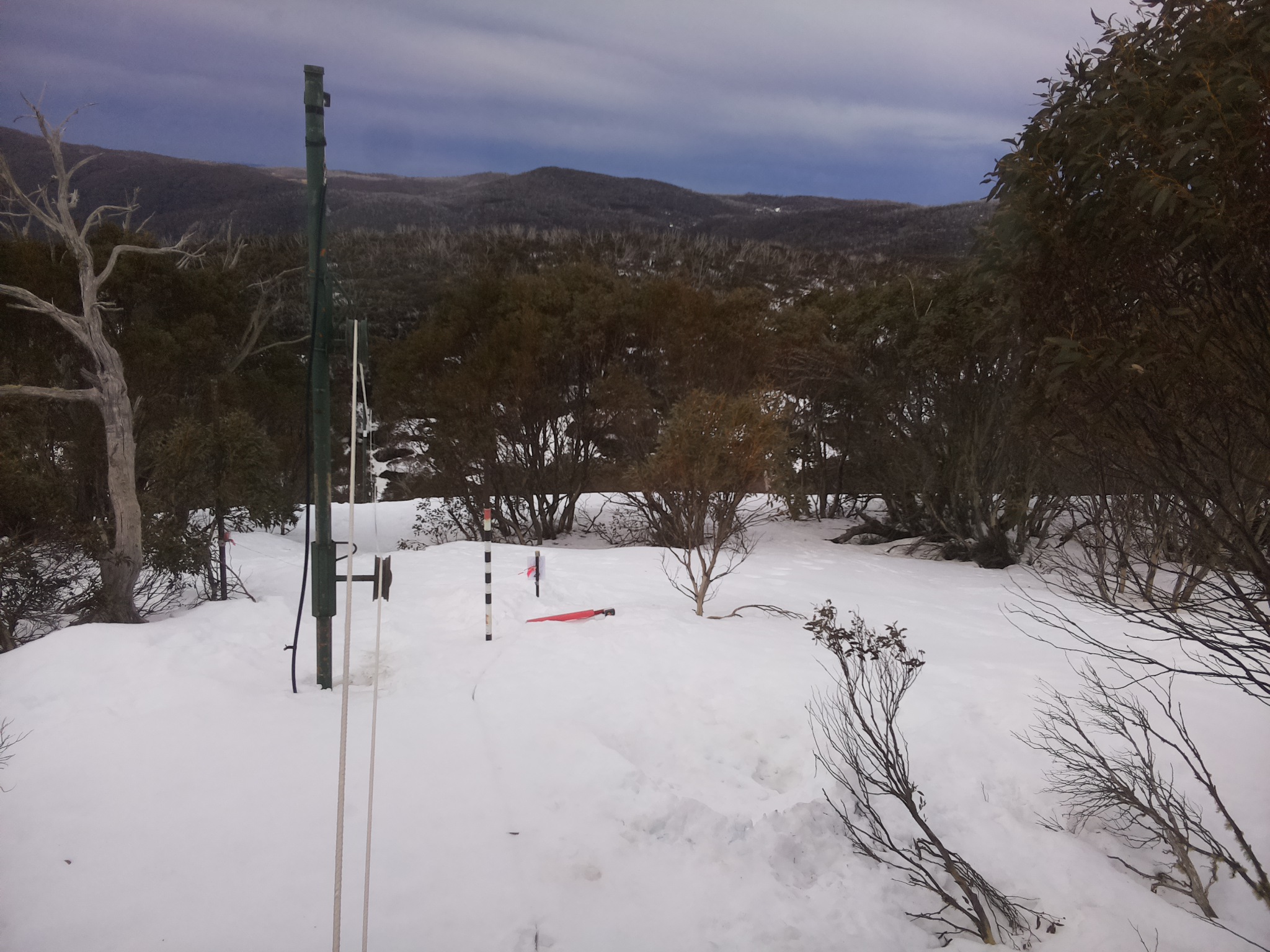 Bogong Web Cam 11:20am Tuesday 26th of August 2025