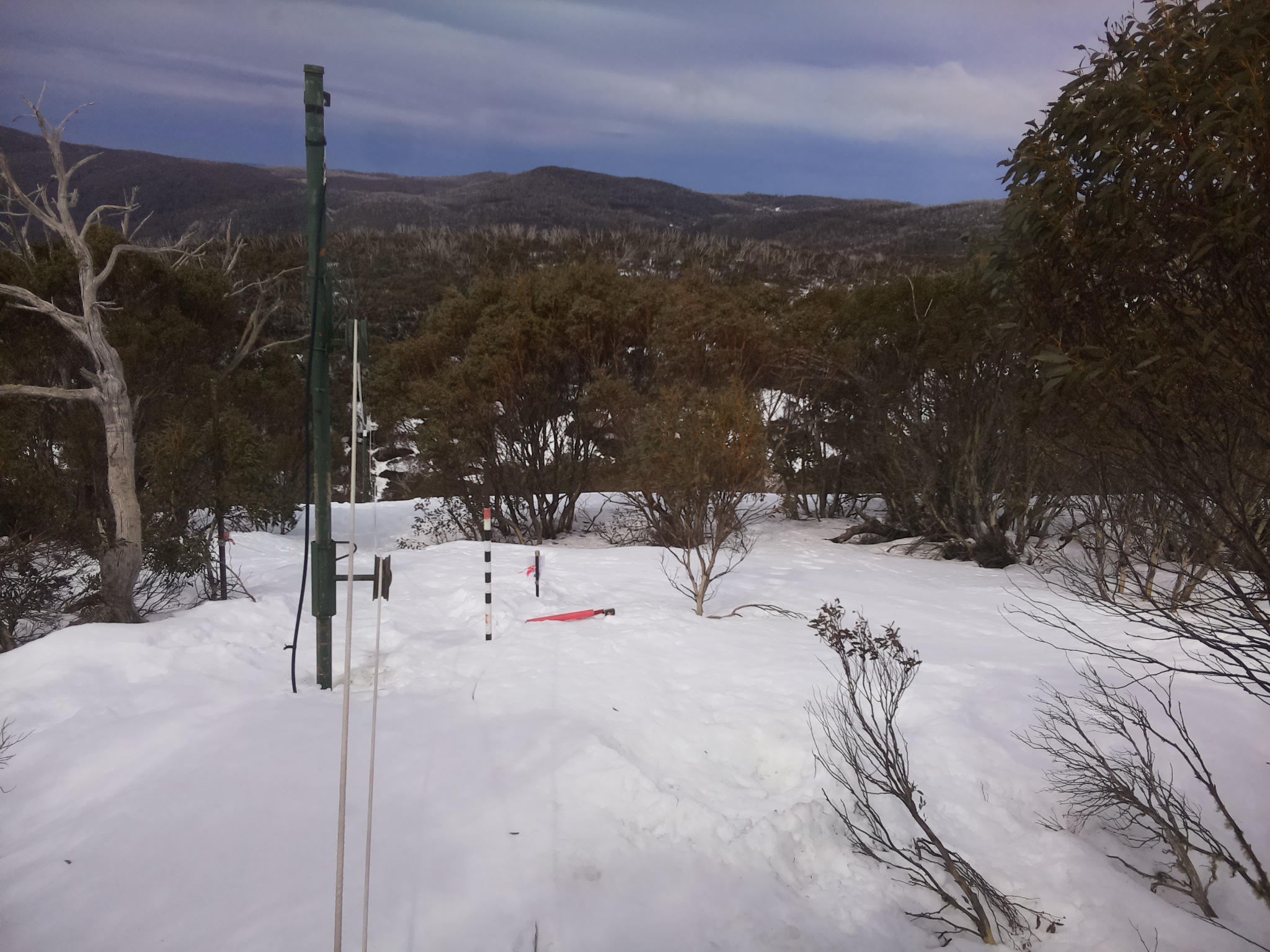Bogong Web Cam 12:00pm Tuesday 26th of August 2025