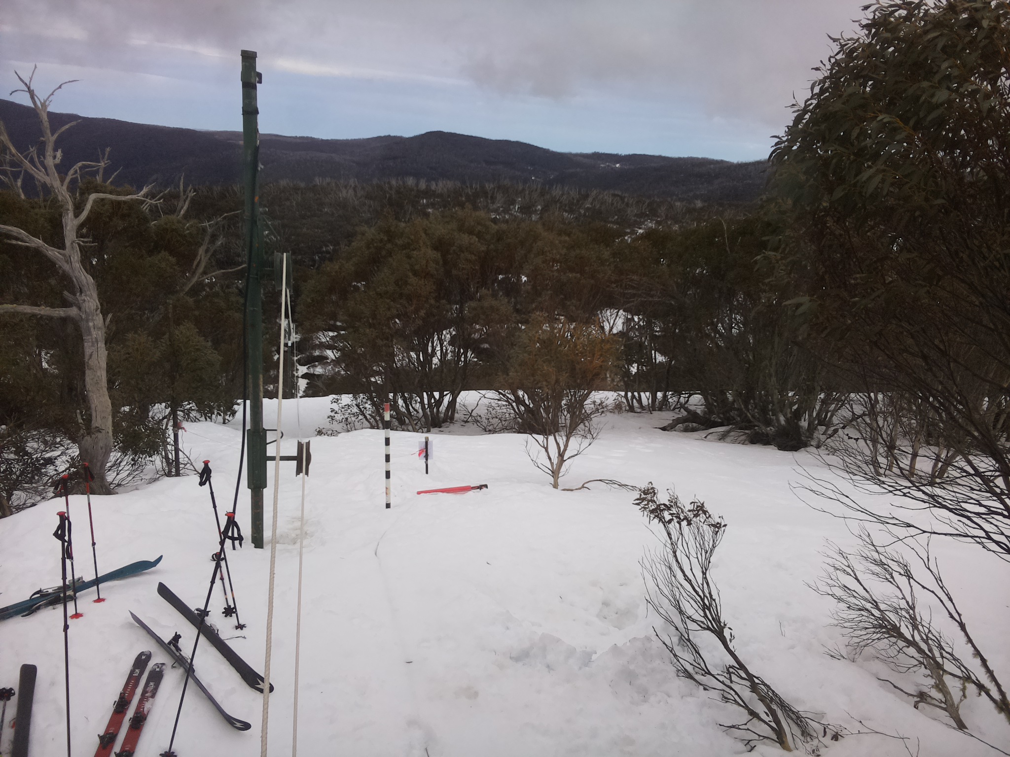Bogong Web Cam 1:40pm Tuesday 26th of August 2025