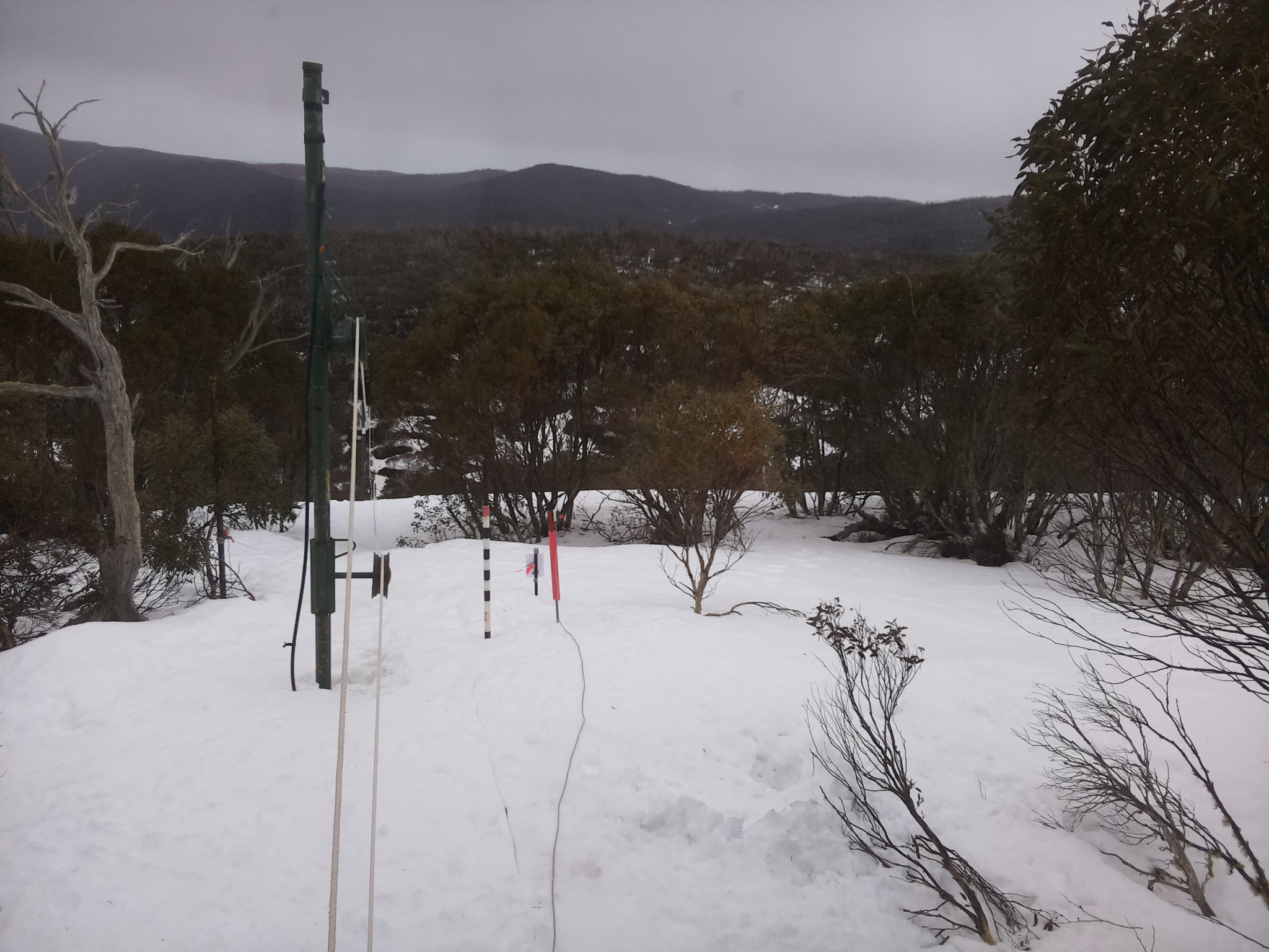 Bogong Web Cam 2:40pm Tuesday 26th of August 2025