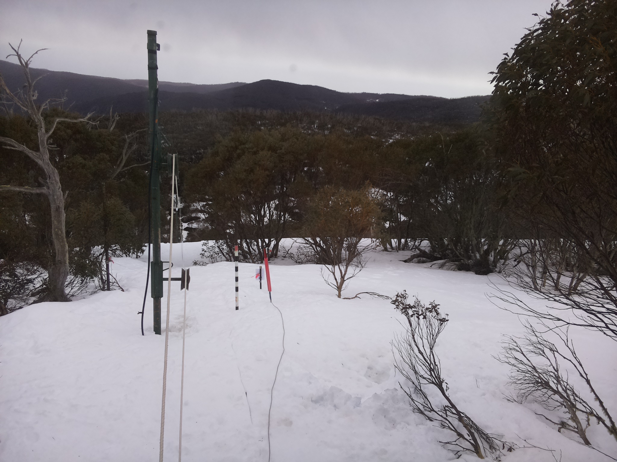 Bogong Web Cam 3:30pm Tuesday 26th of August 2025