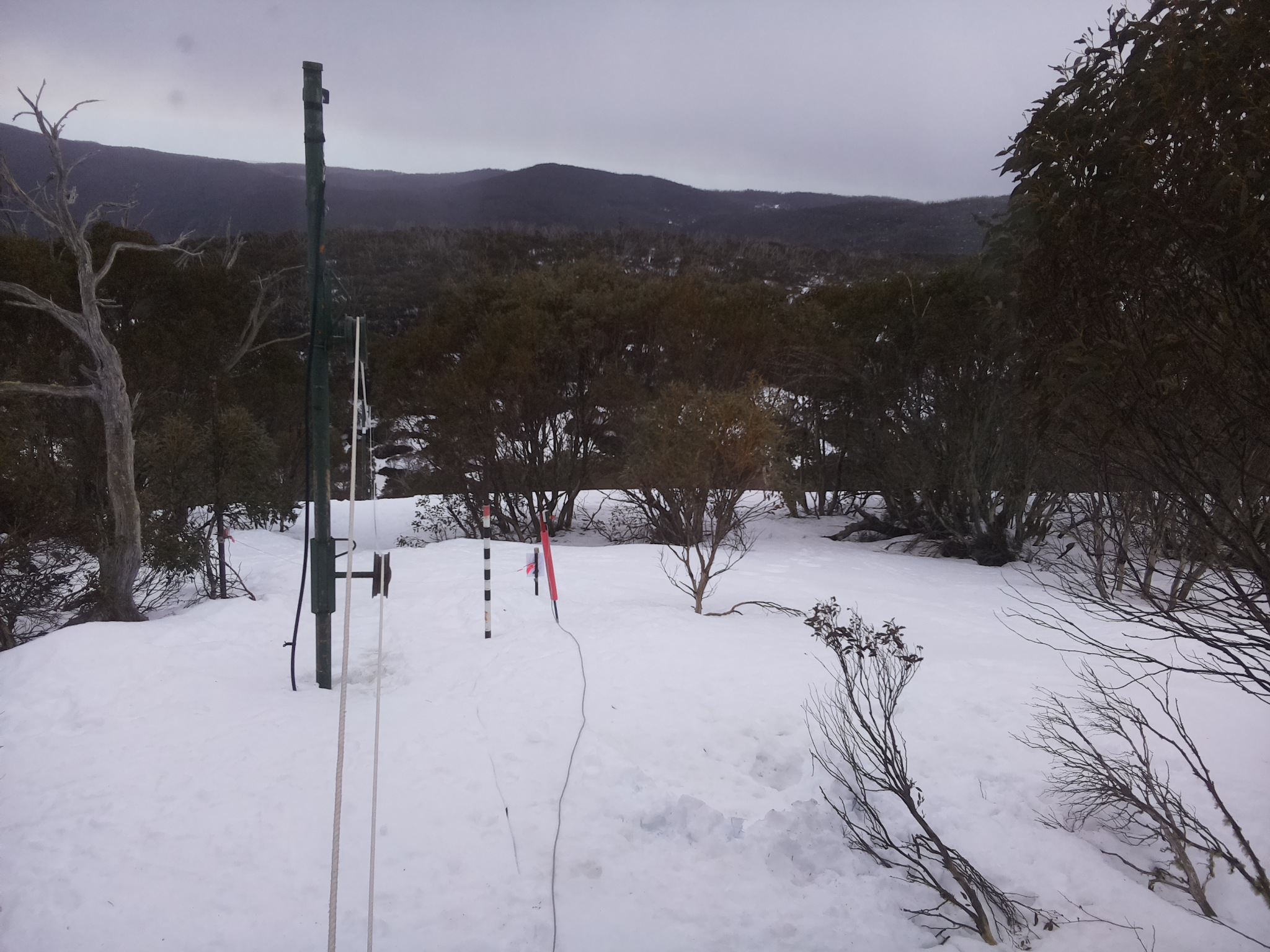 Bogong Web Cam 4:30pm Tuesday 26th of August 2025