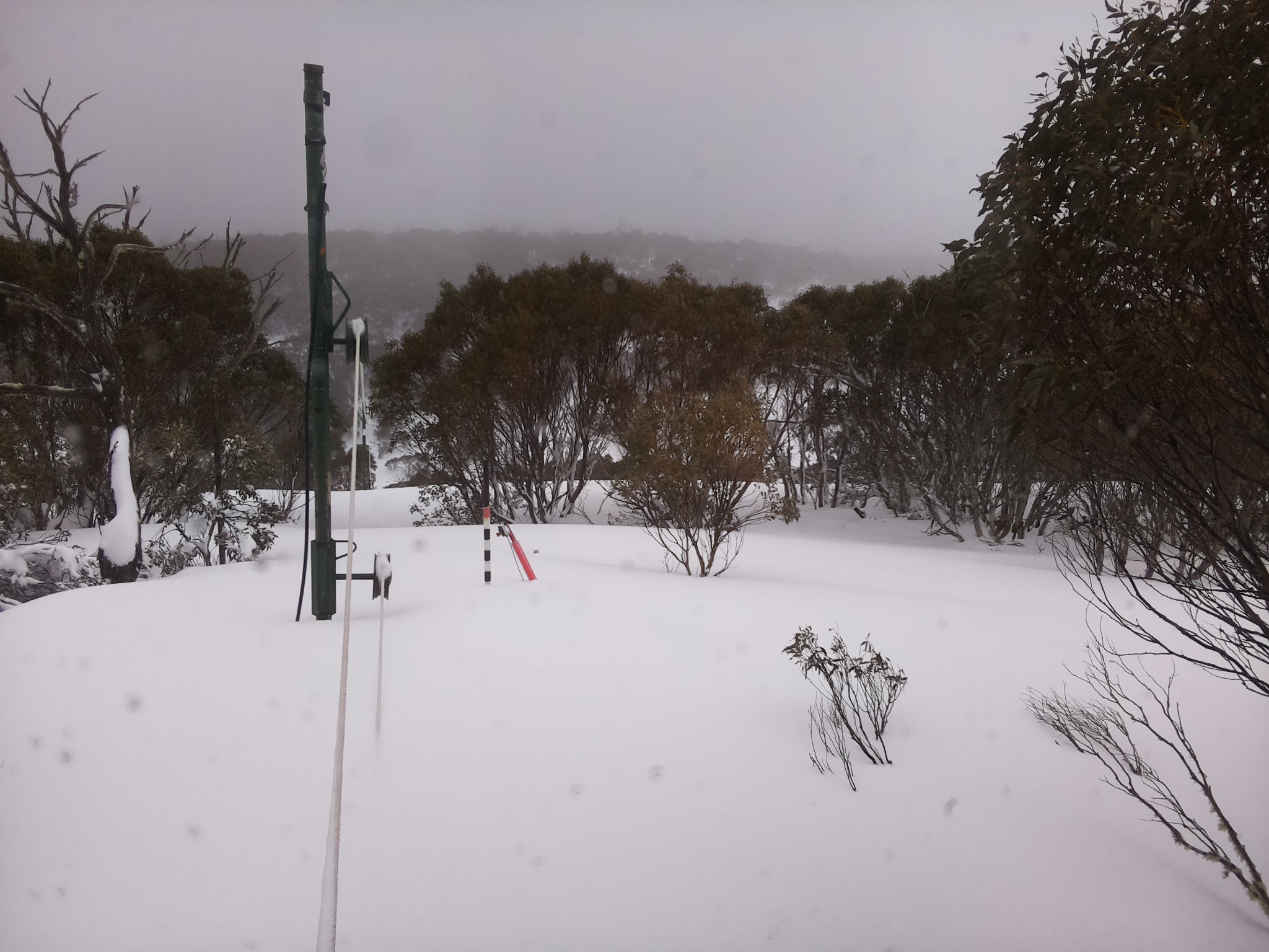 Bogong Web Cam 12:30pm Friday 29th of August 2025