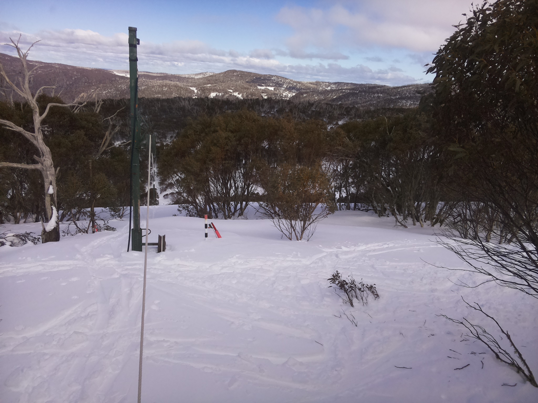 Bogong Web Cam 2:10pm Sunday 31st of August 2025