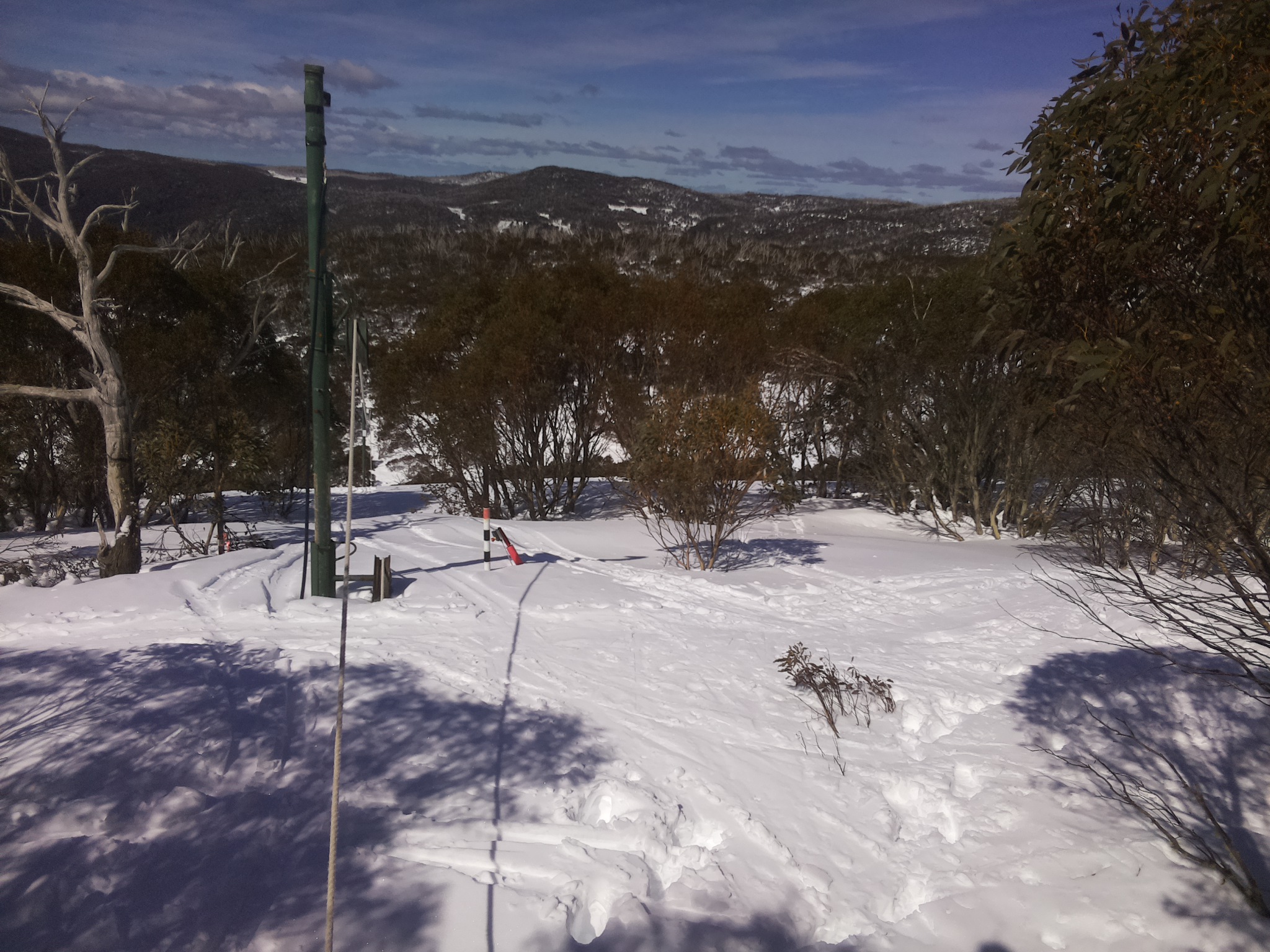 Bogong Web Cam 11:40am Monday 1st of September 2025