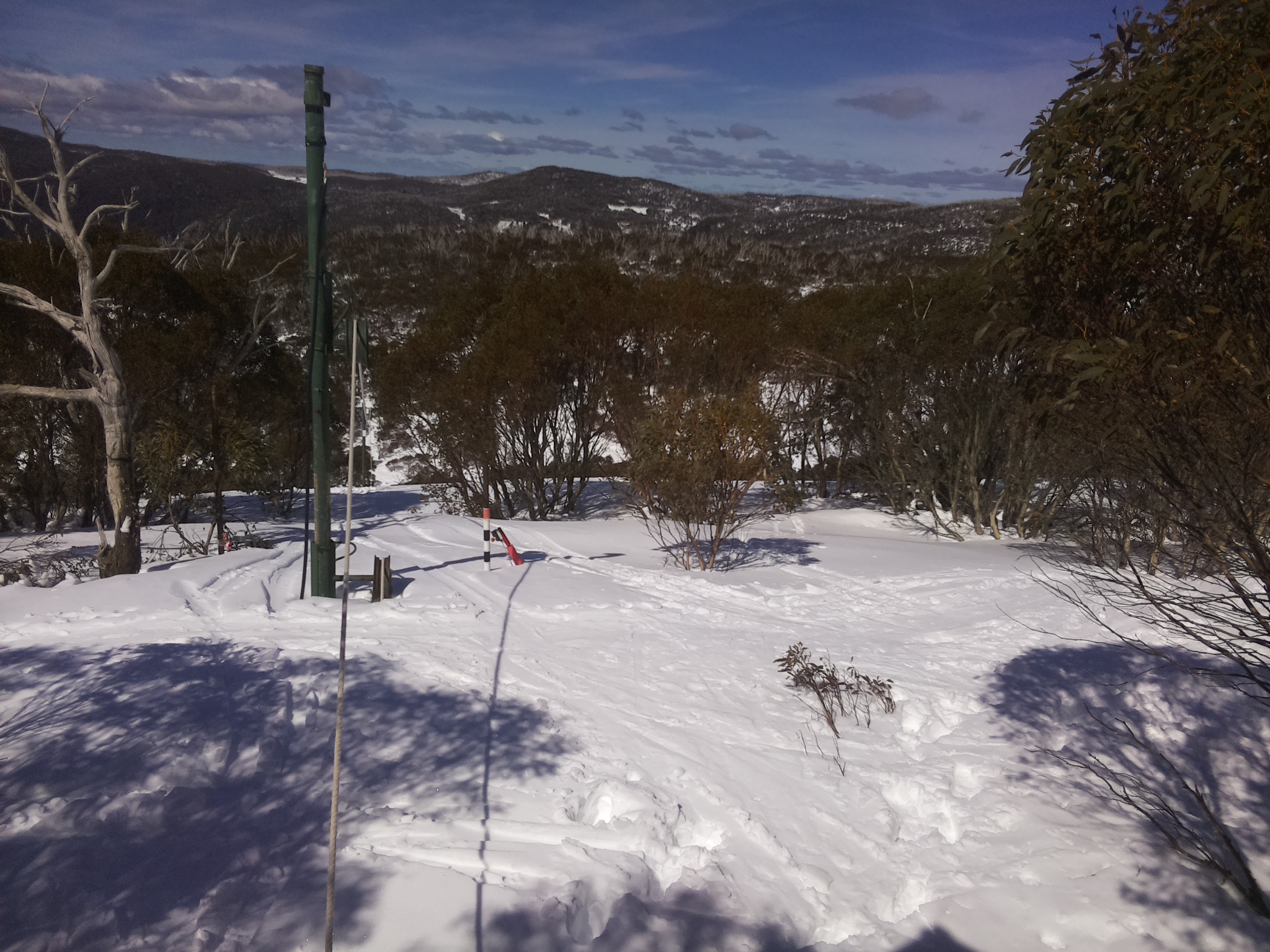 Bogong Web Cam 11:50am Monday 1st of September 2025