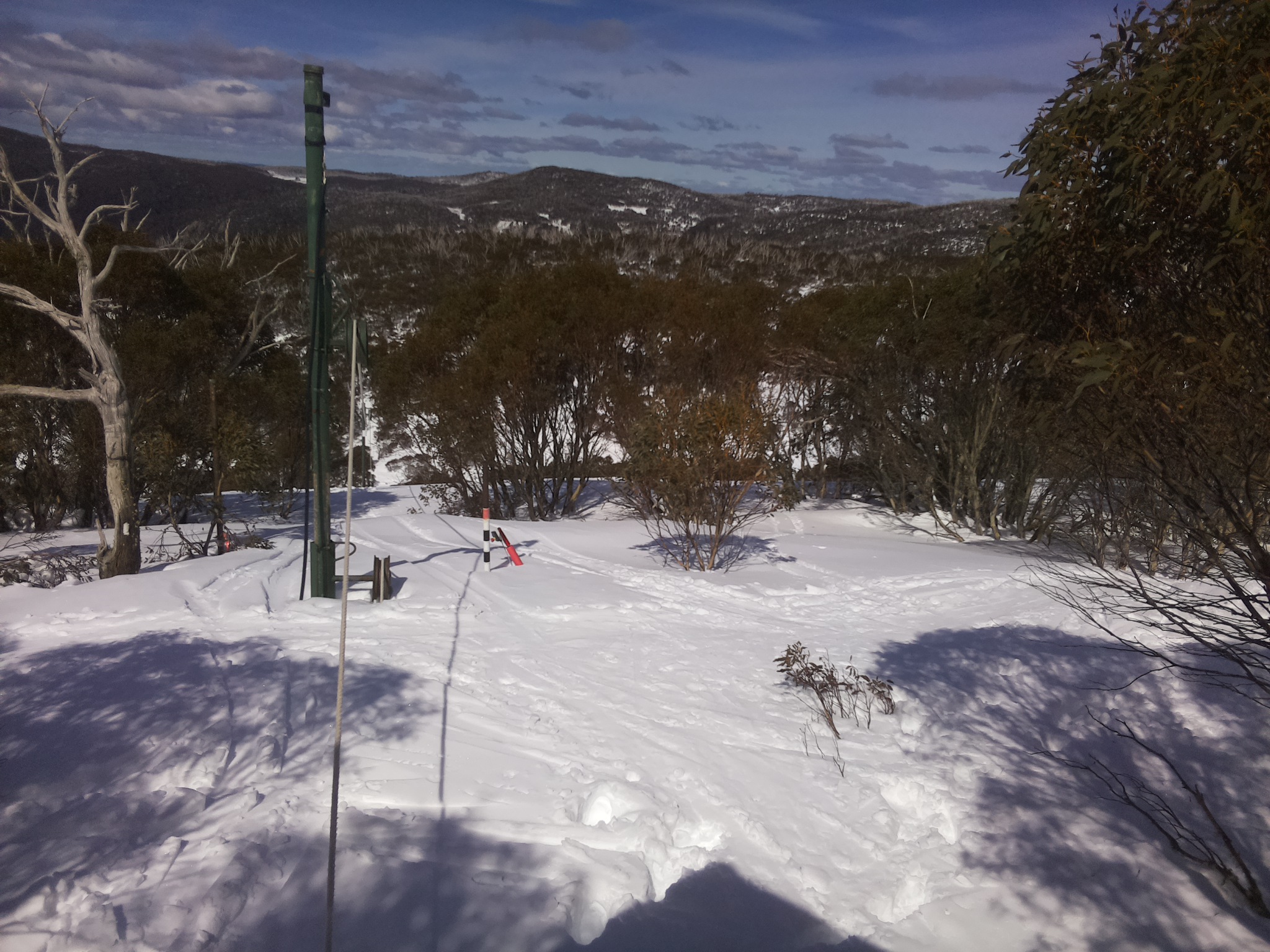 Bogong Web Cam 12:30pm Monday 1st of September 2025