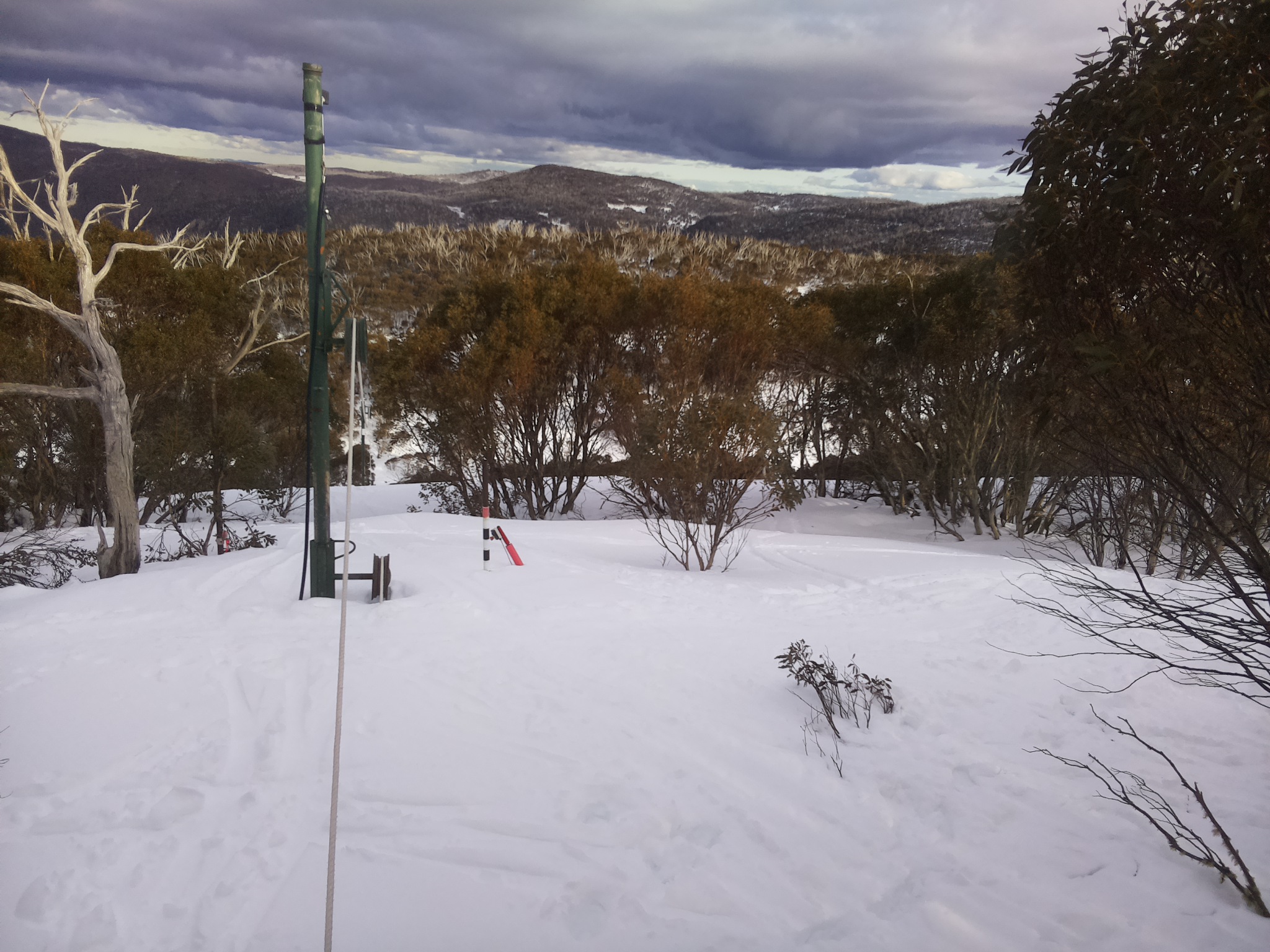 Bogong Web Cam 4:30pm Monday 1st of September 2025