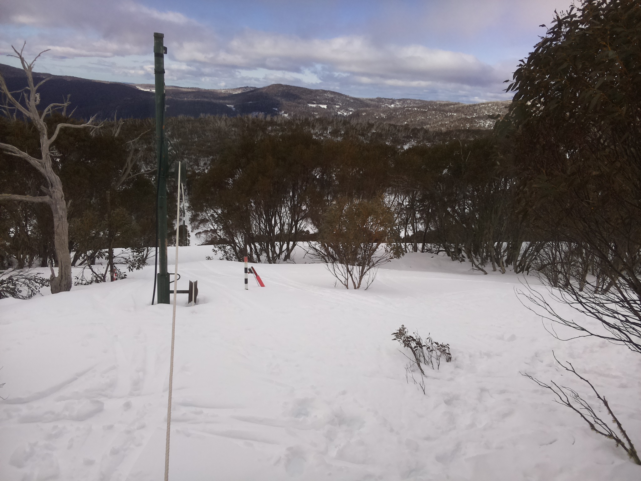 Bogong Web Cam 9:10am Tuesday 2nd of September 2025