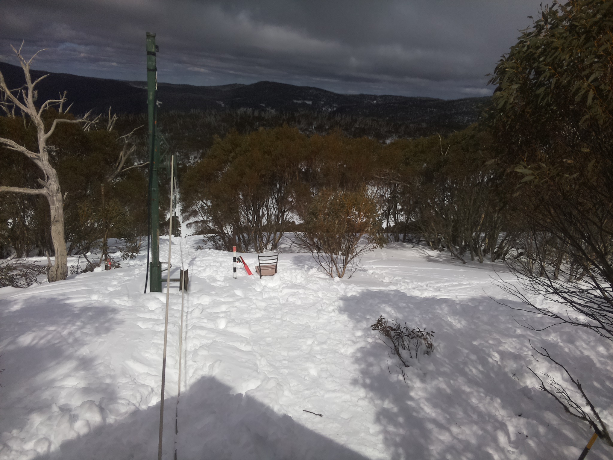 Bogong Web Cam 1:30pm Tuesday 2nd of September 2025