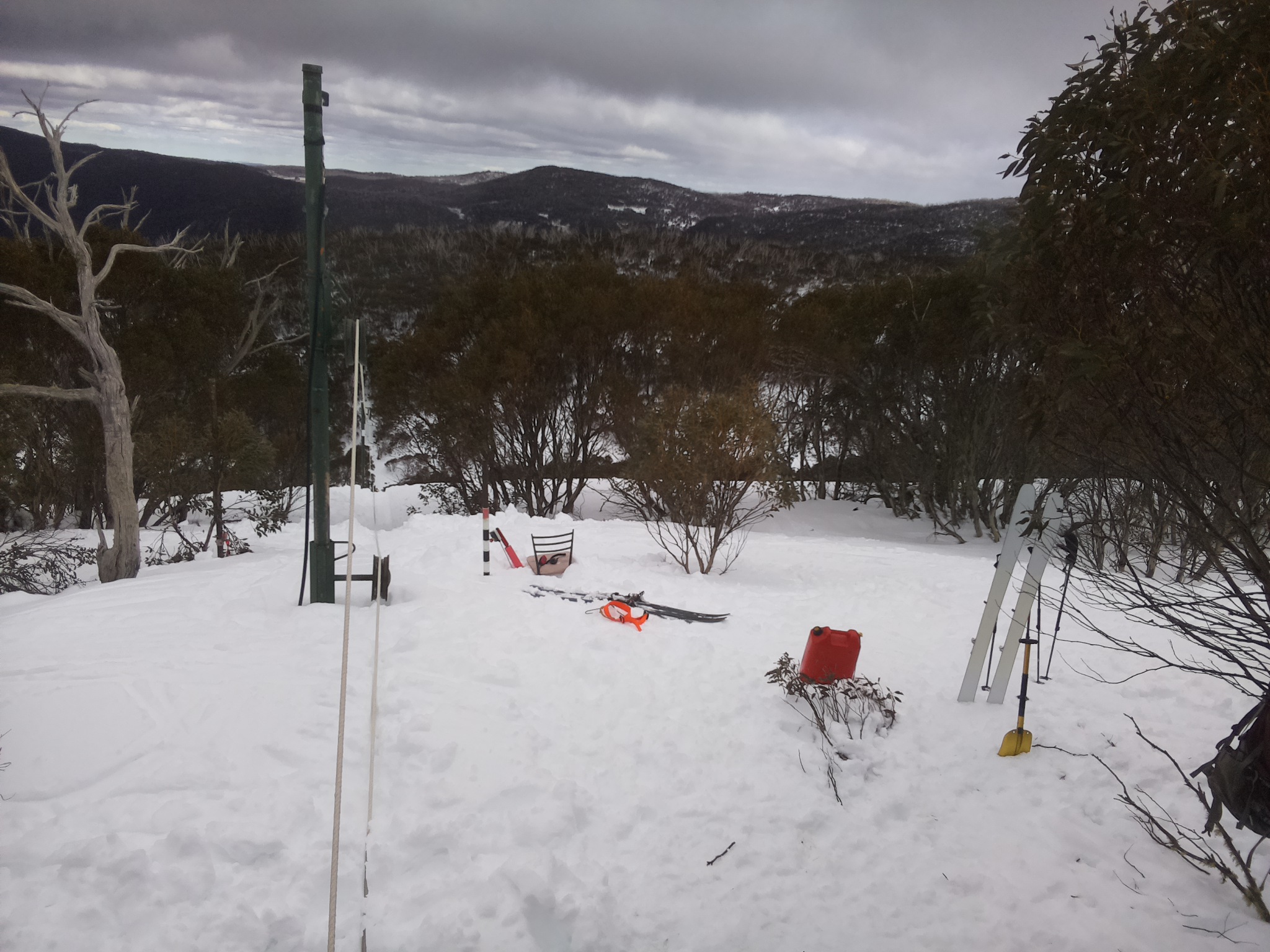 Bogong Web Cam 2:20pm Tuesday 2nd of September 2025