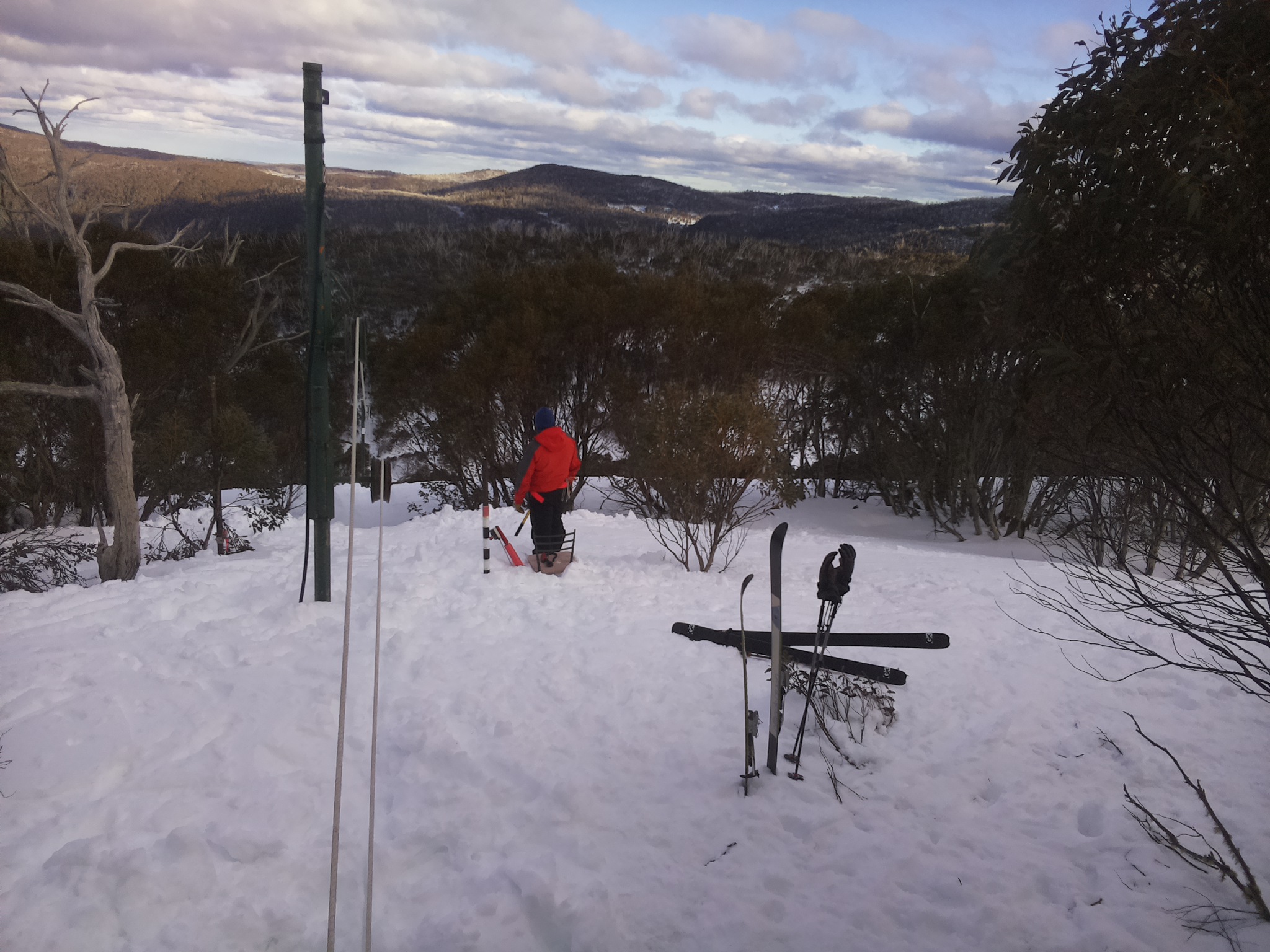 Bogong Web Cam 4:40pm Tuesday 2nd of September 2025