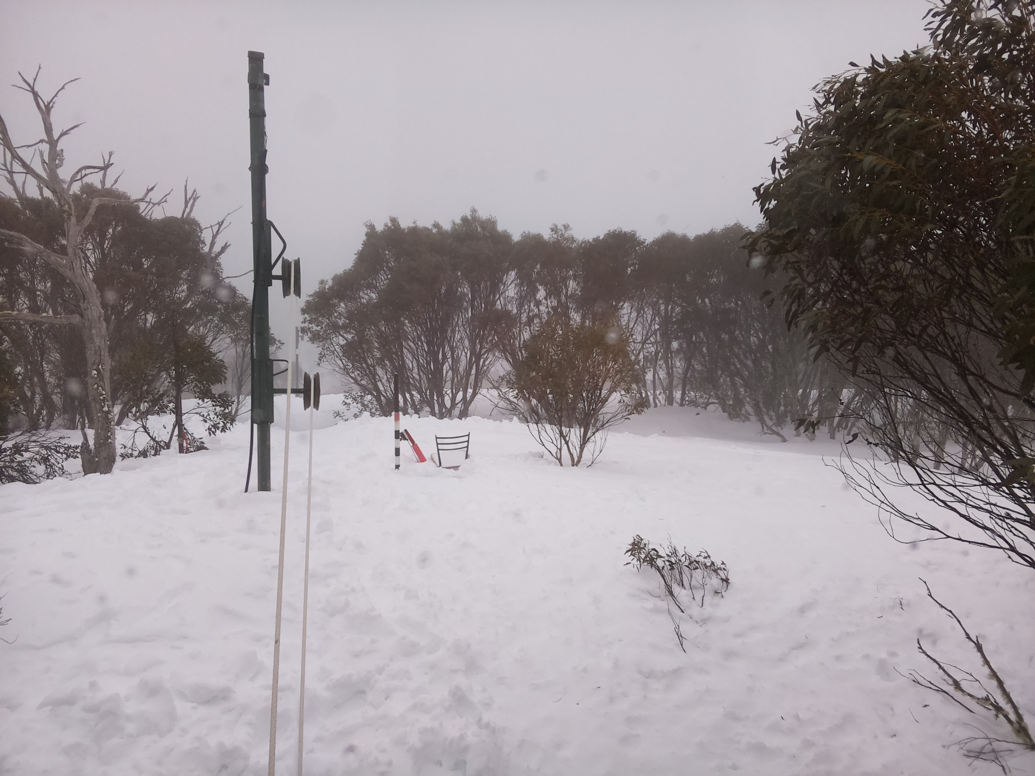 Bogong Web Cam 9:00am Wednesday 3rd of September 2025