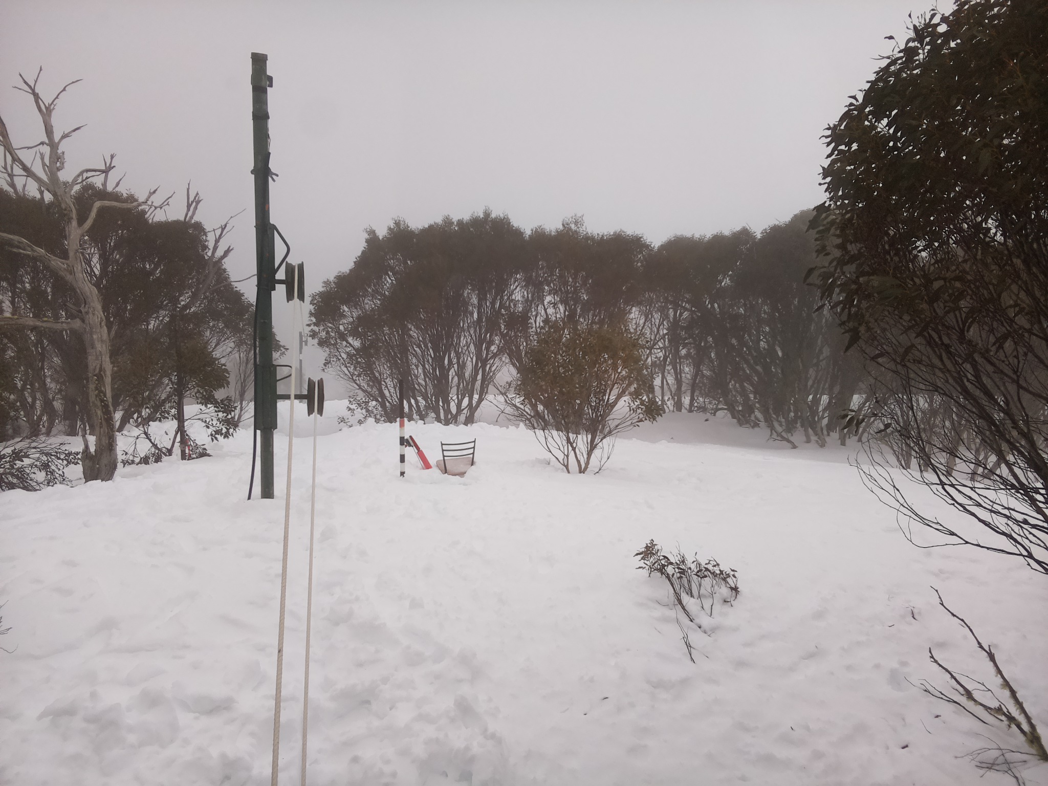Bogong Web Cam 10:10am Wednesday 3rd of September 2025