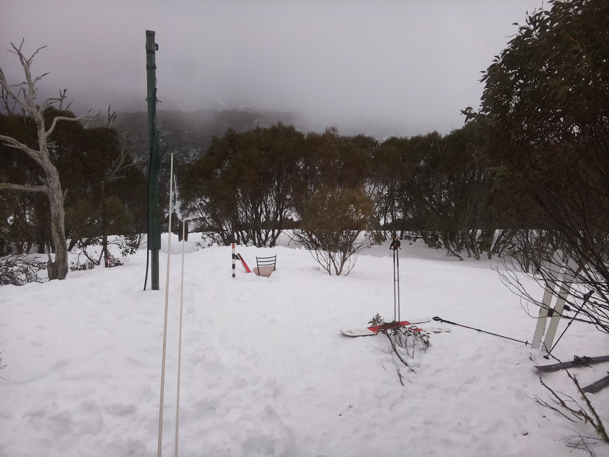 Bogong Web Cam 12:40pm Wednesday 3rd of September 2025