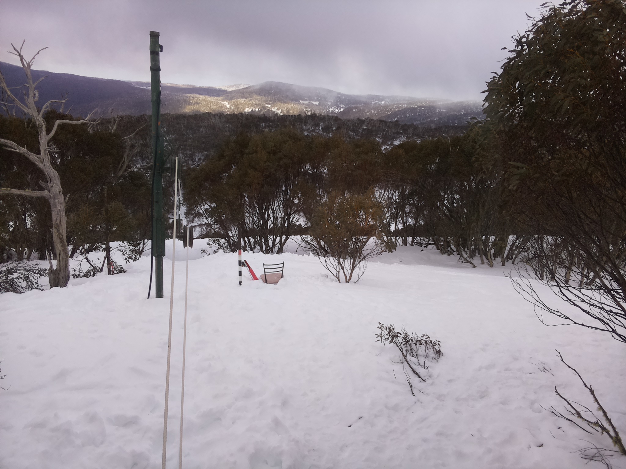 Bogong Web Cam 1:30pm Wednesday 3rd of September 2025
