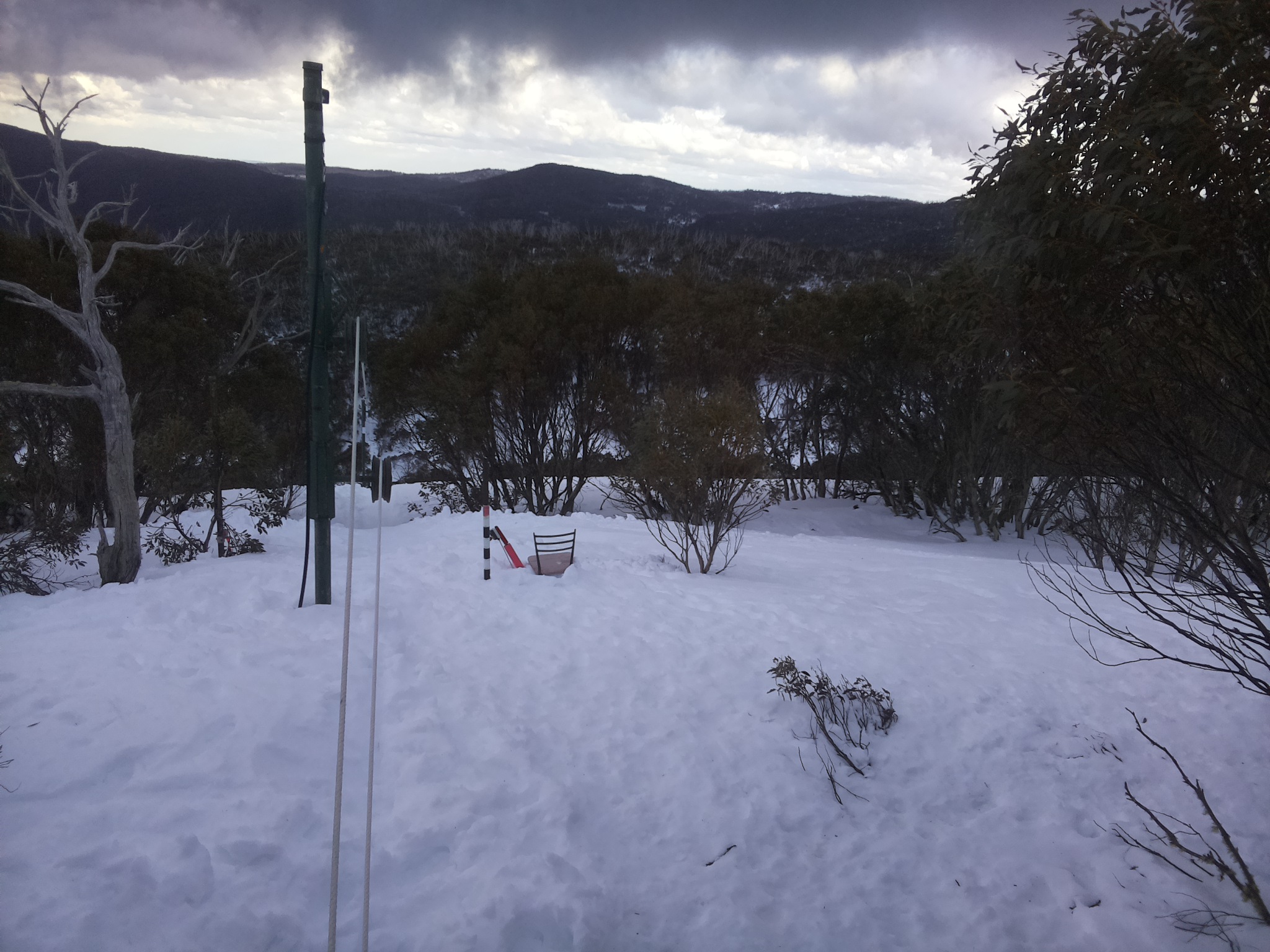 Bogong Web Cam 4:50pm Wednesday 3rd of September 2025