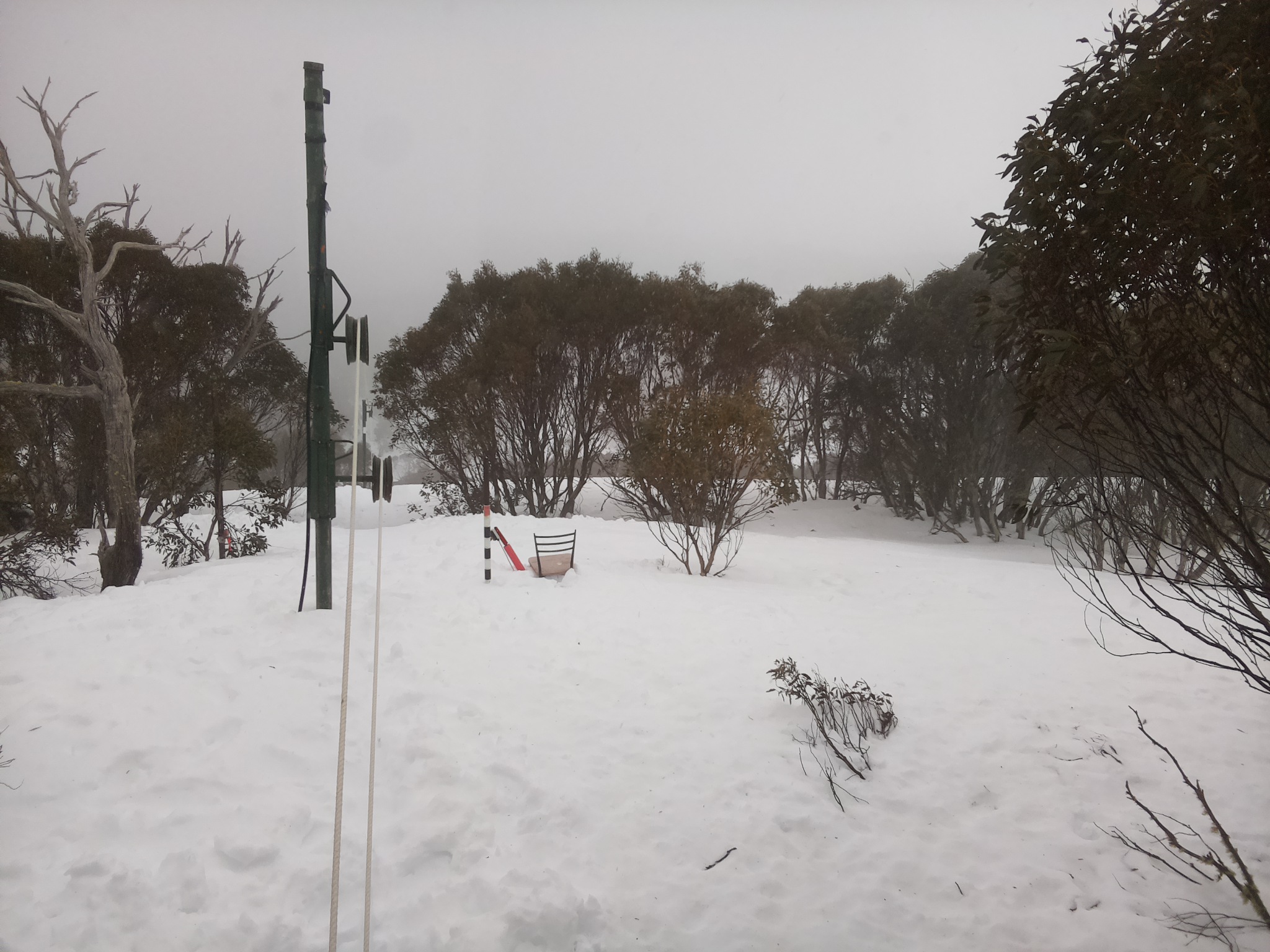 Bogong Web Cam 8:10am Thursday 4th of September 2025