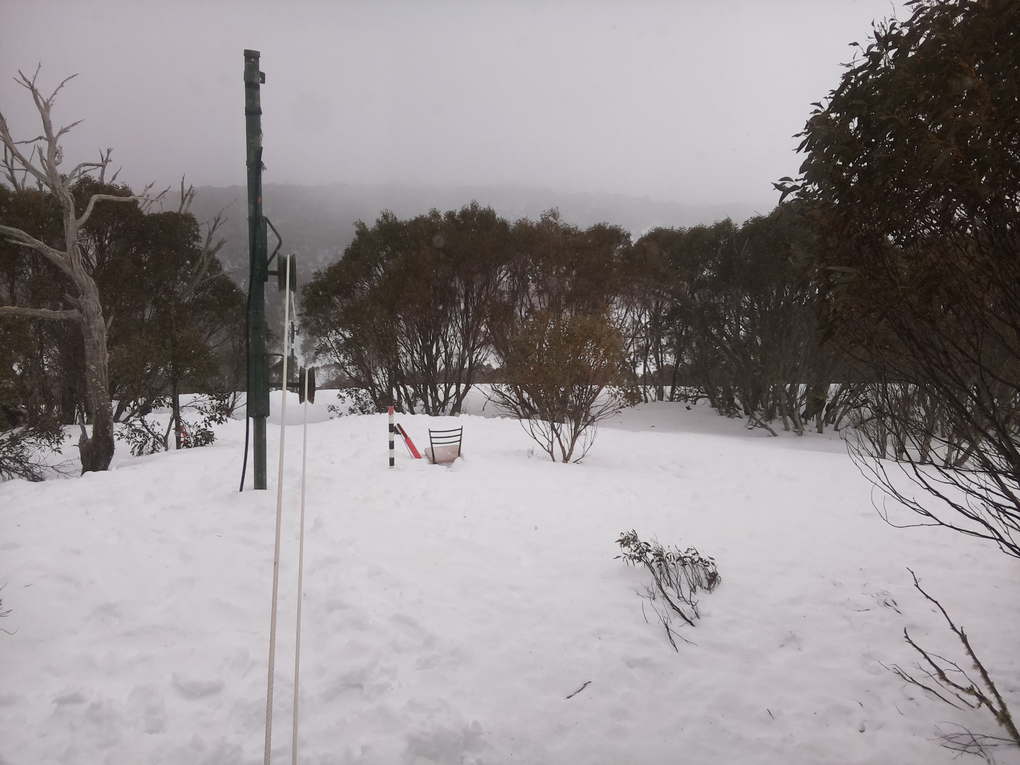 Bogong Web Cam 8:20am Thursday 4th of September 2025