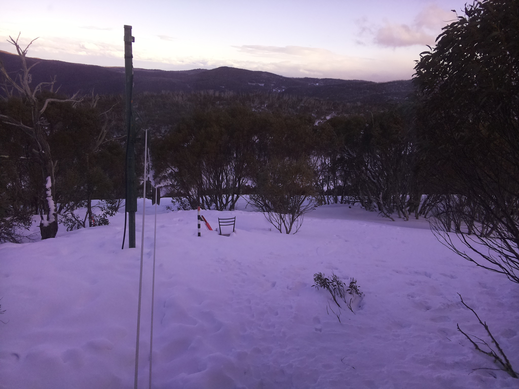 Bogong Web Cam 4:50pm Thursday 4th of September 2025