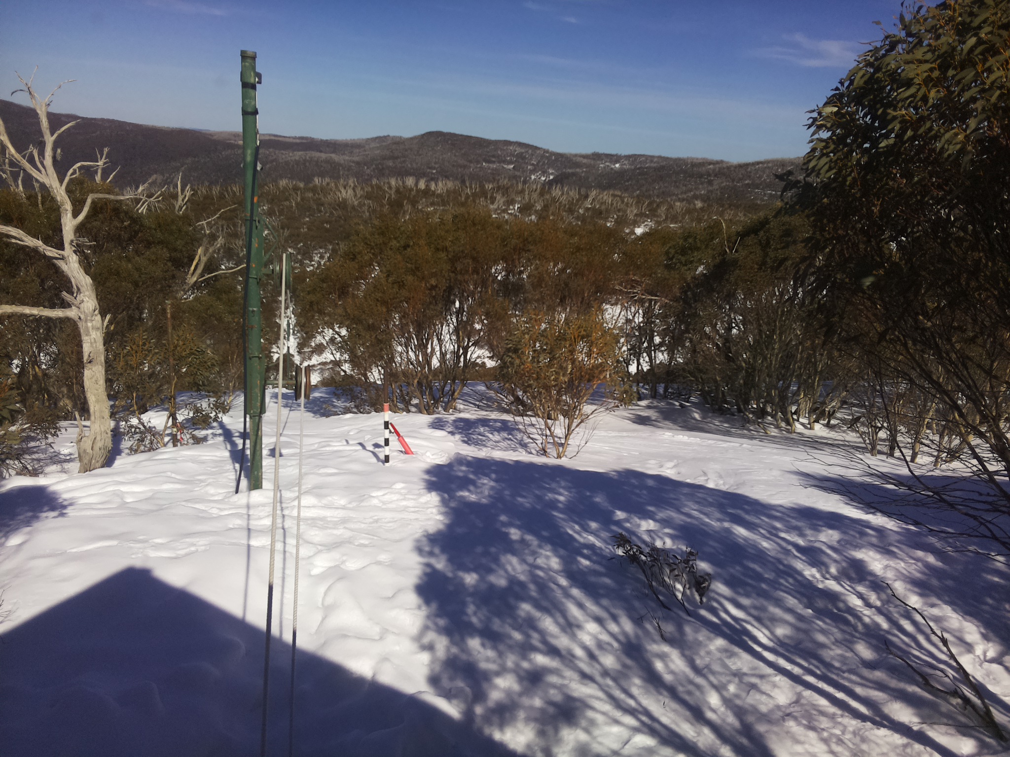 Bogong Web Cam 2:20pm Saturday 6th of September 2025