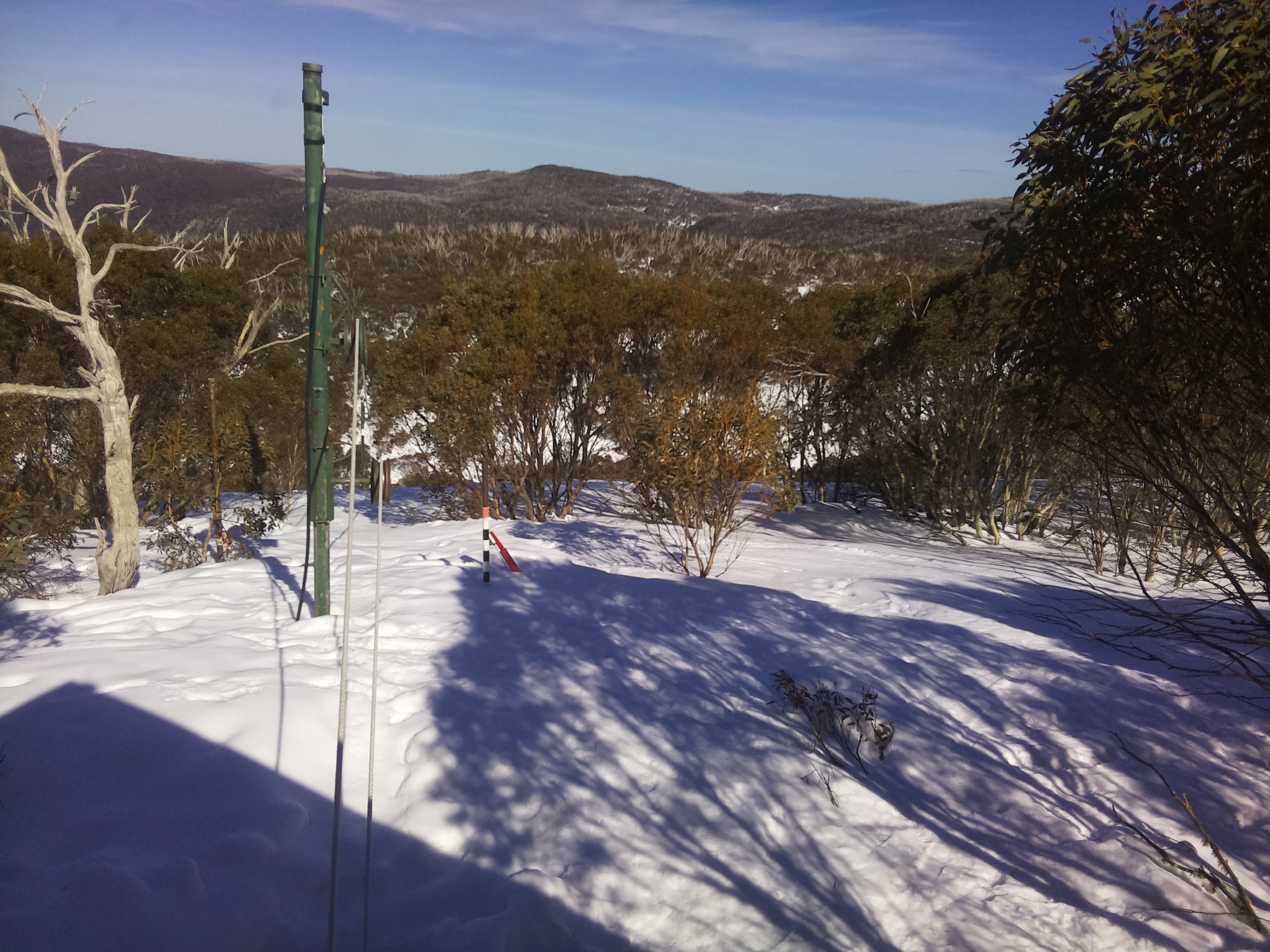 Bogong Web Cam 2:40pm Saturday 6th of September 2025