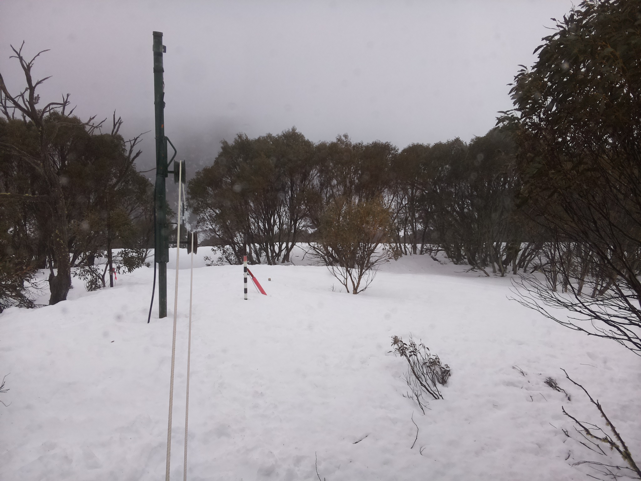 Bogong Web Cam 3:10pm Sunday 7th of September 2025