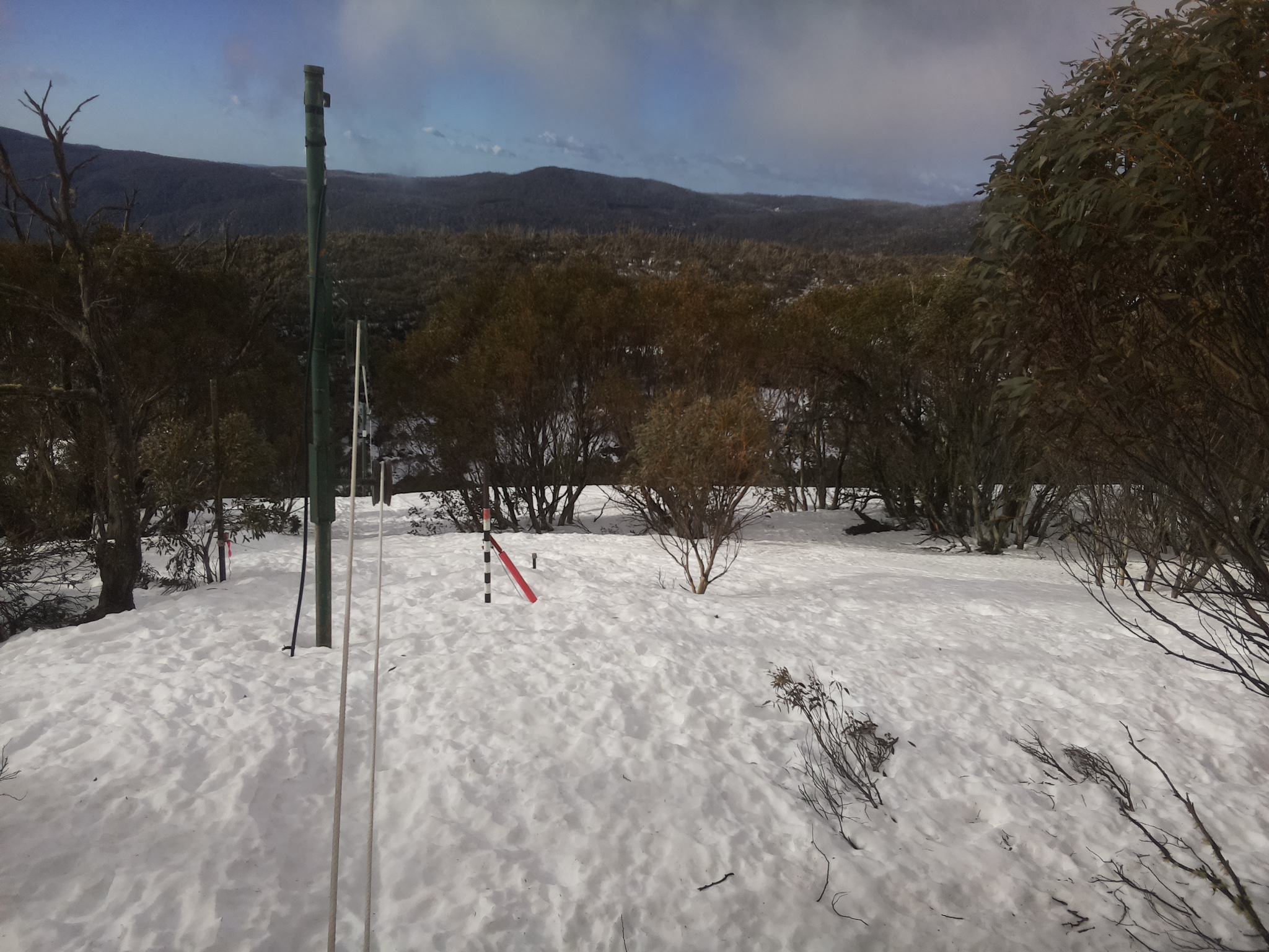 Bogong Web Cam 8:30am Monday 8th of September 2025