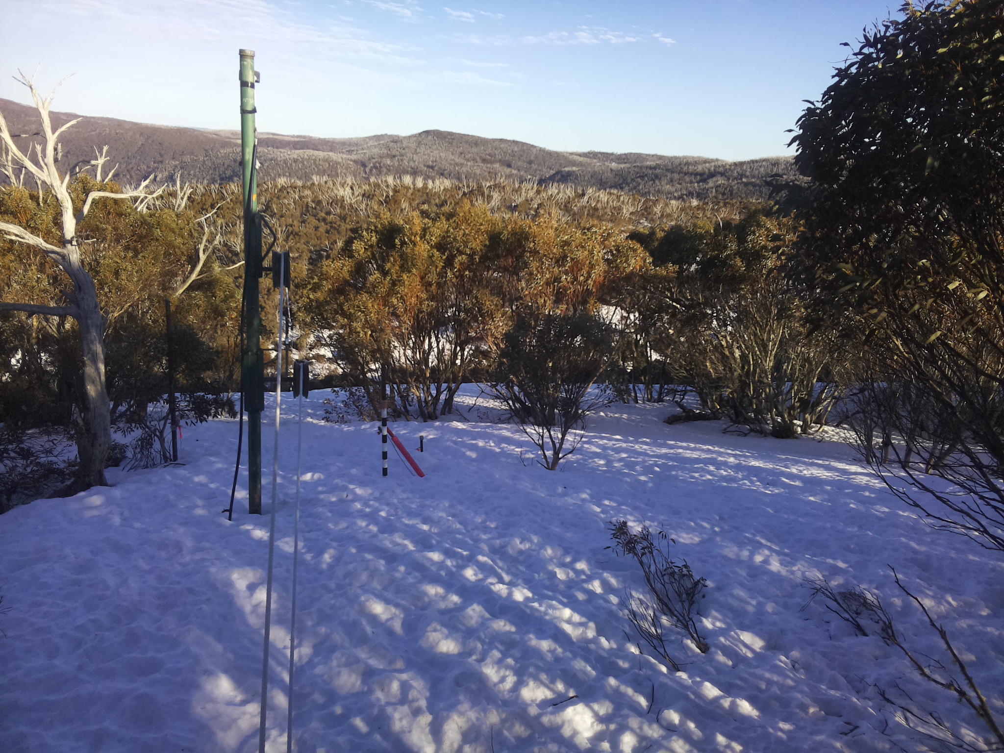 Bogong Web Cam 4:30pm Monday 8th of September 2025