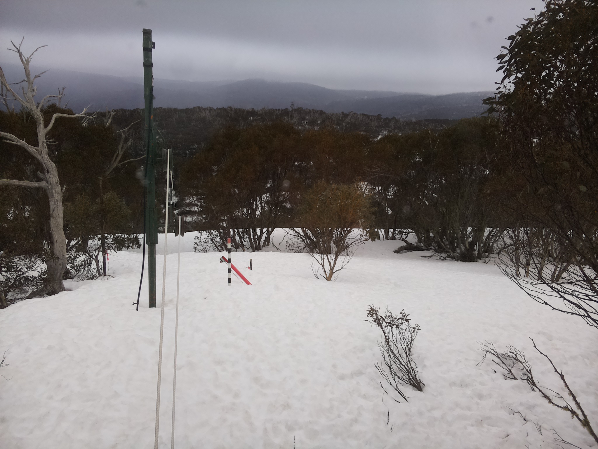 Bogong Web Cam 3:50pm Wednesday 10th of September 2025