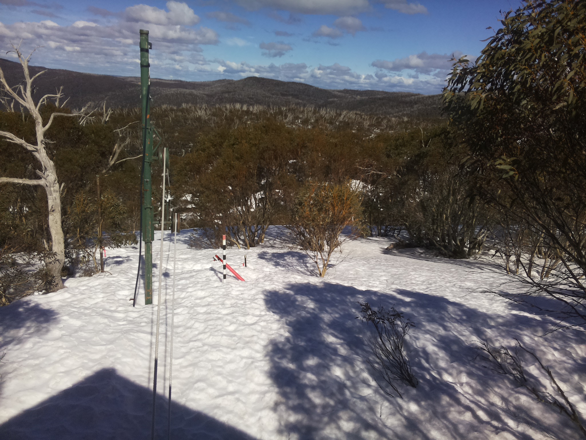 Bogong Web Cam 2:00pm Friday 12th of September 2025