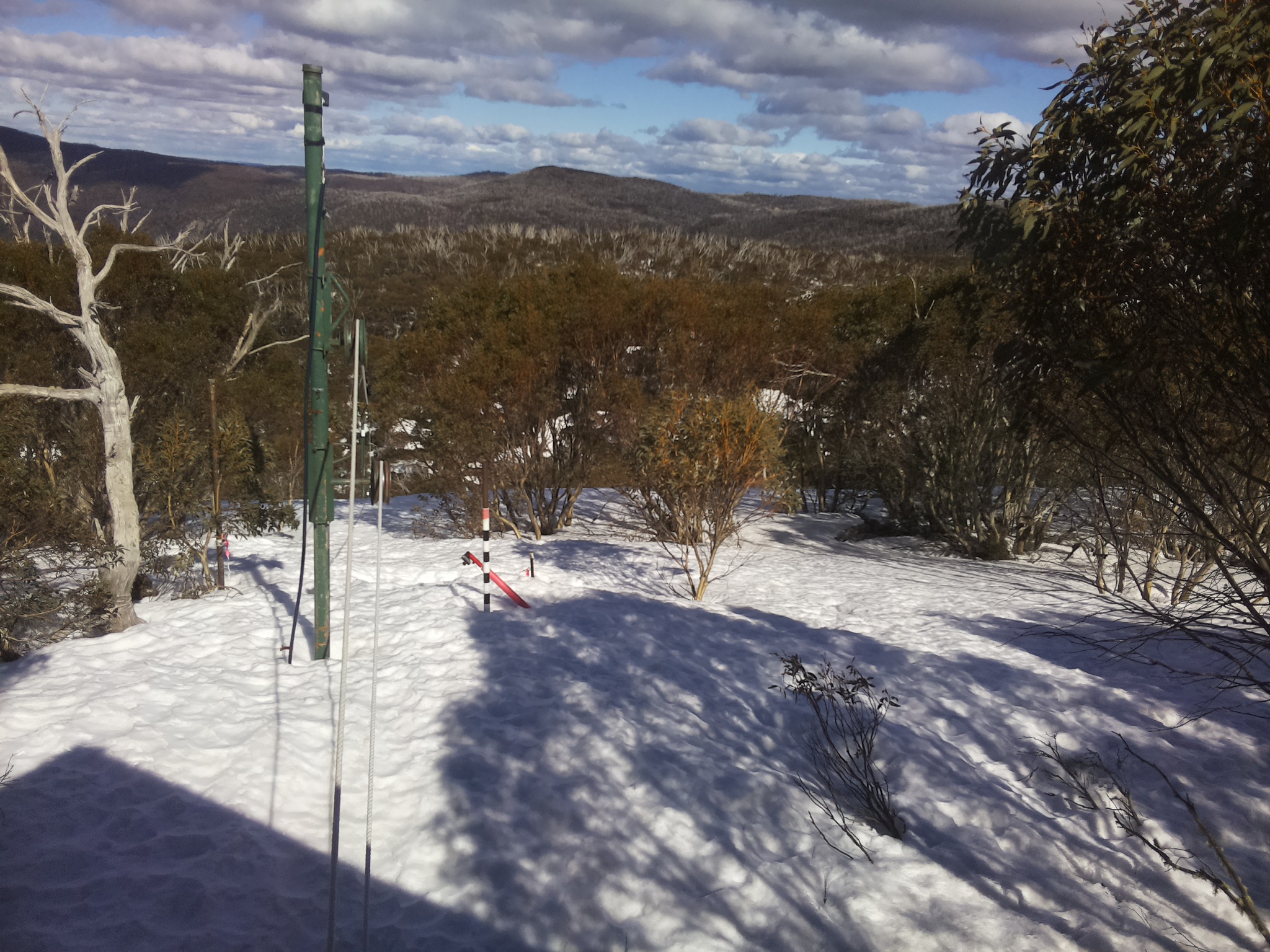 Bogong Web Cam 2:30pm Friday 12th of September 2025