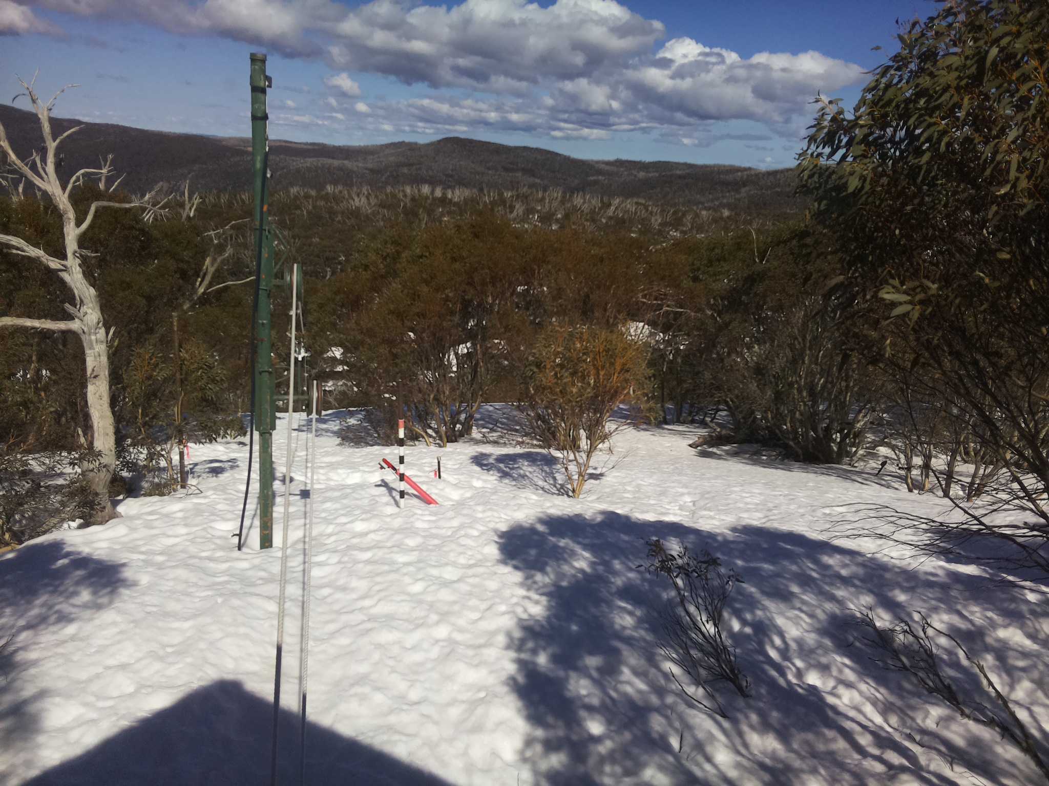 Bogong Web Cam 1:50pm Saturday 13th of September 2025